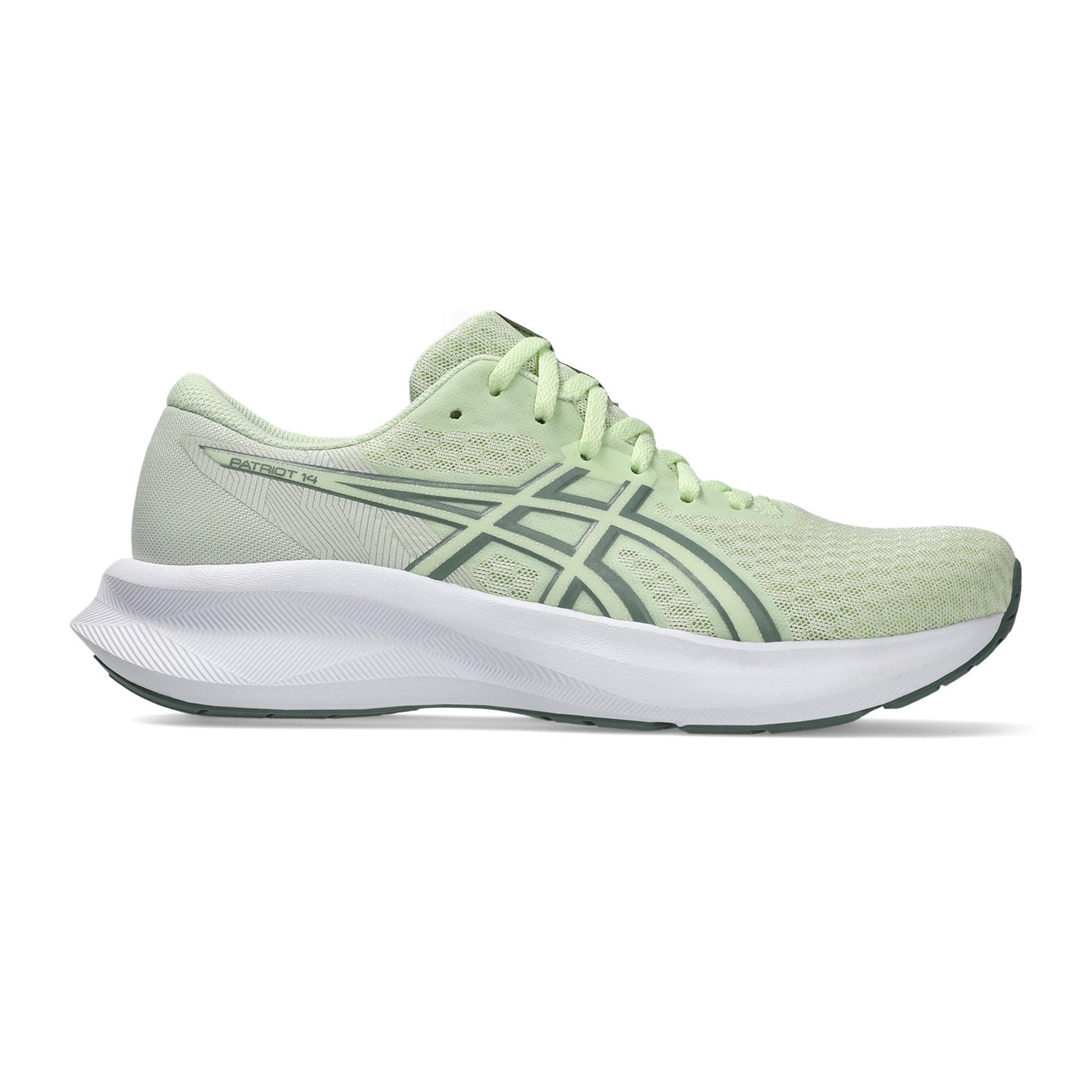 ASICS Patriot 14 Neutral running shoe Women-light green, green