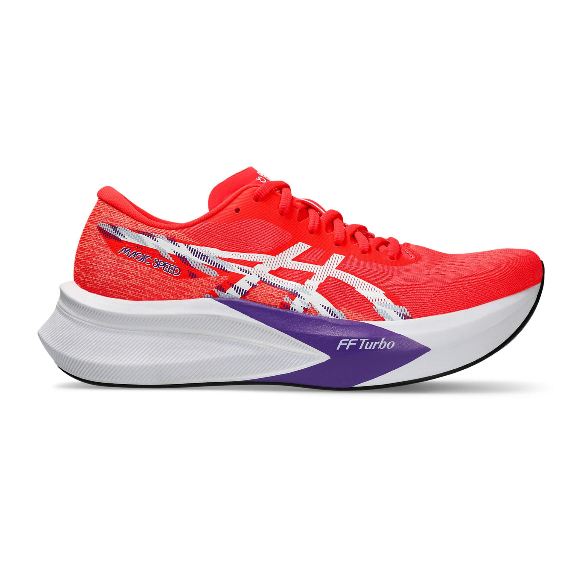 ASICS Magic Speed 4 Competition Running Shoe Men-Coral,White