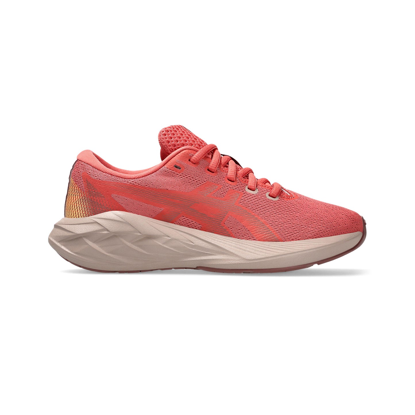 ASICS Novablast 5 GS Neutral running shoe Kids-coral, grey