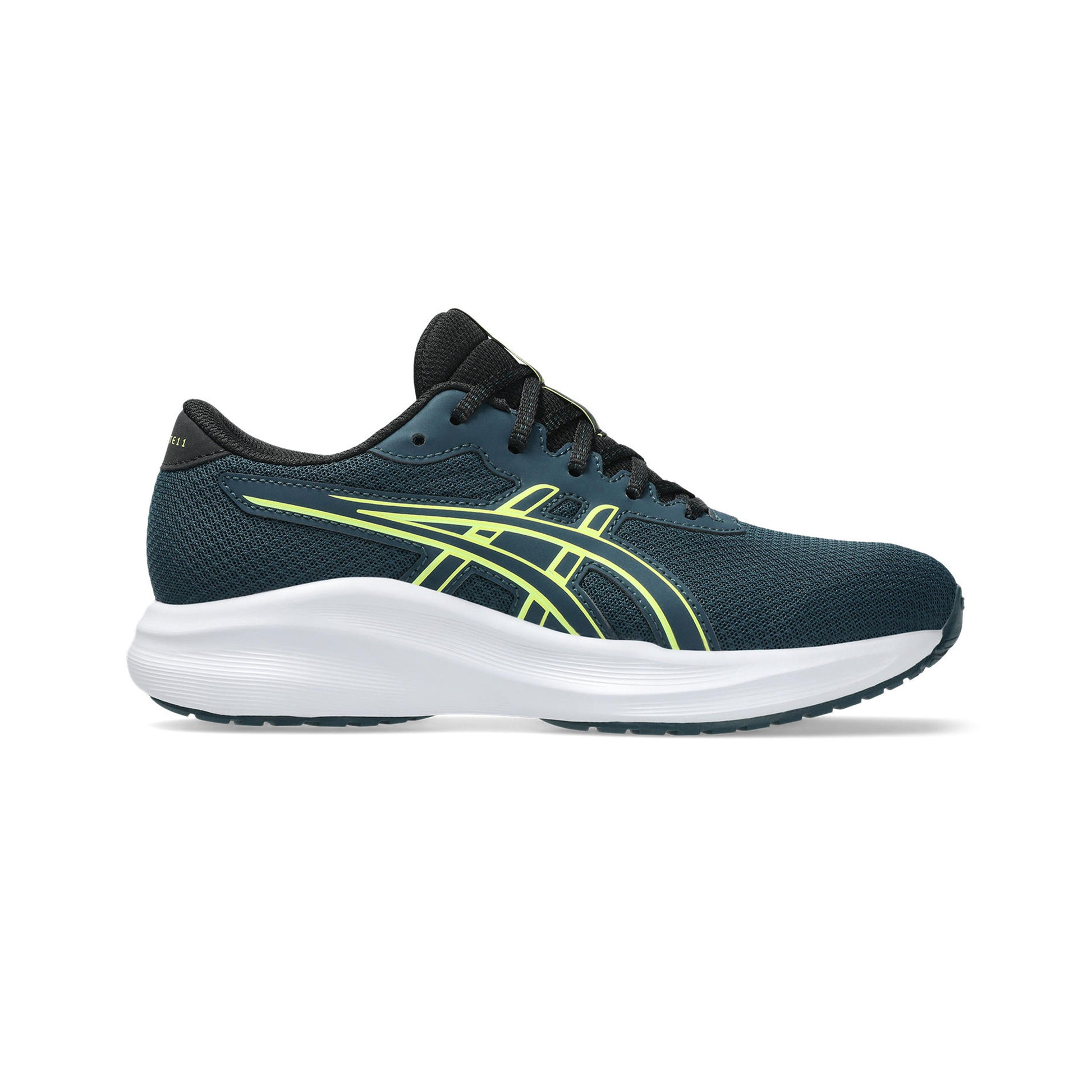 ASICS Gel-Excite 11 GS Neutral Running Shoe Kids-Petrol,Lemon