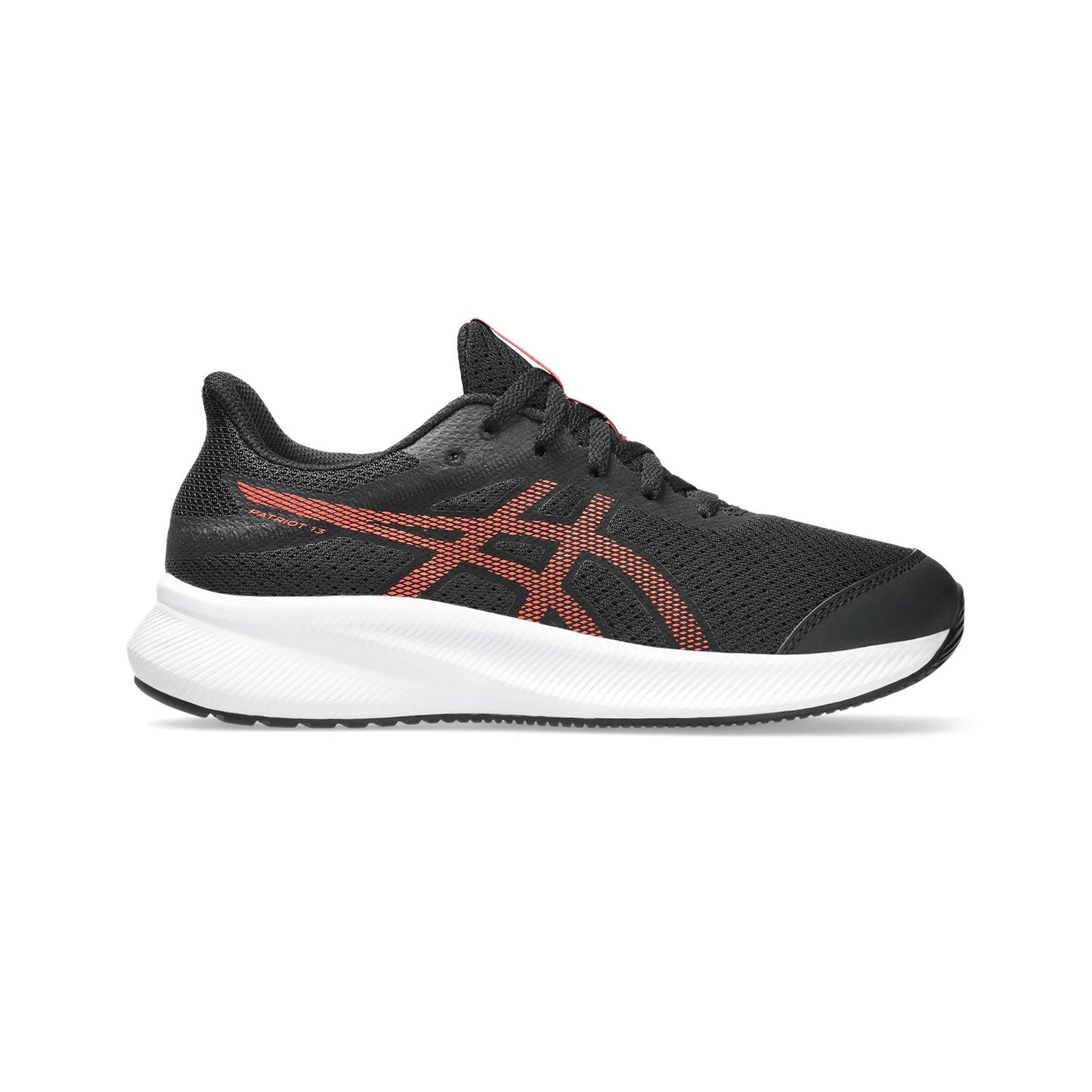 ASICS Patriot 13 GS Neutral Running Shoe Kids-Black,Red