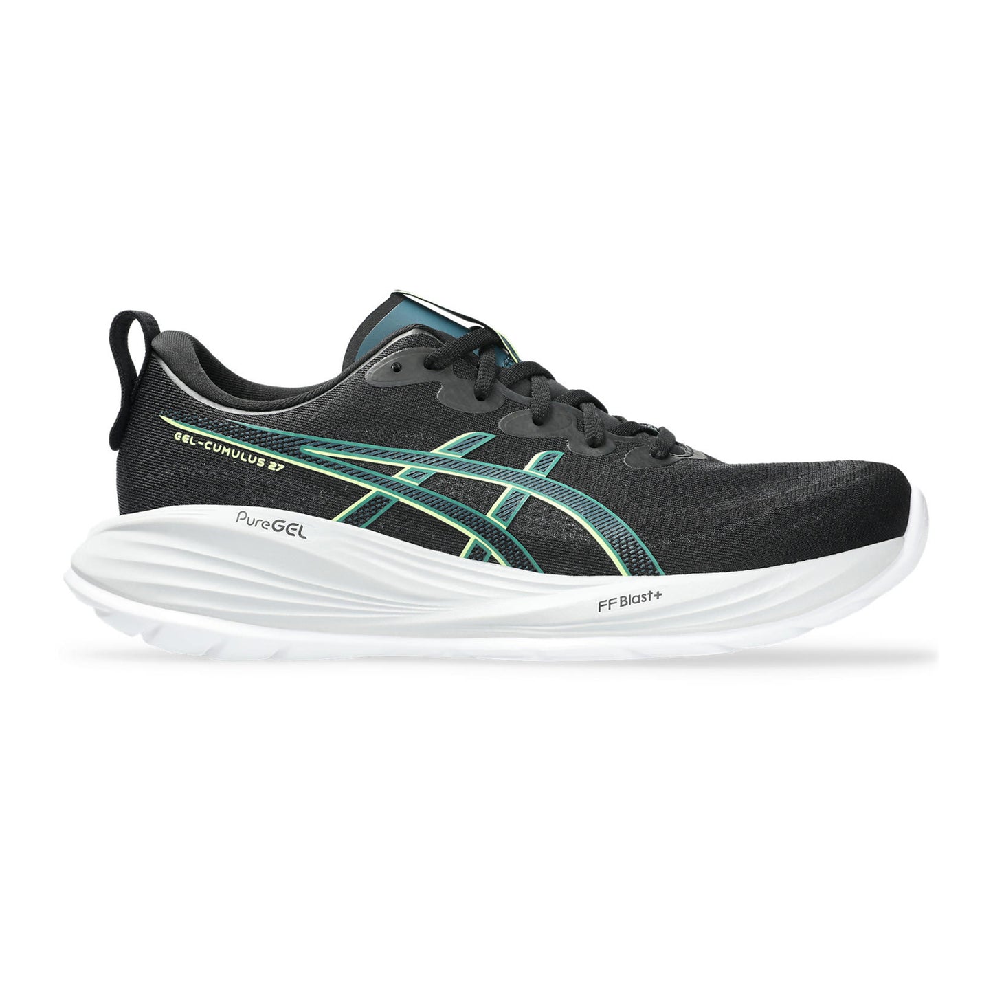 ASICS Gel-Cumulus 27 Neutralschuh Herren-Schwarz,Mint