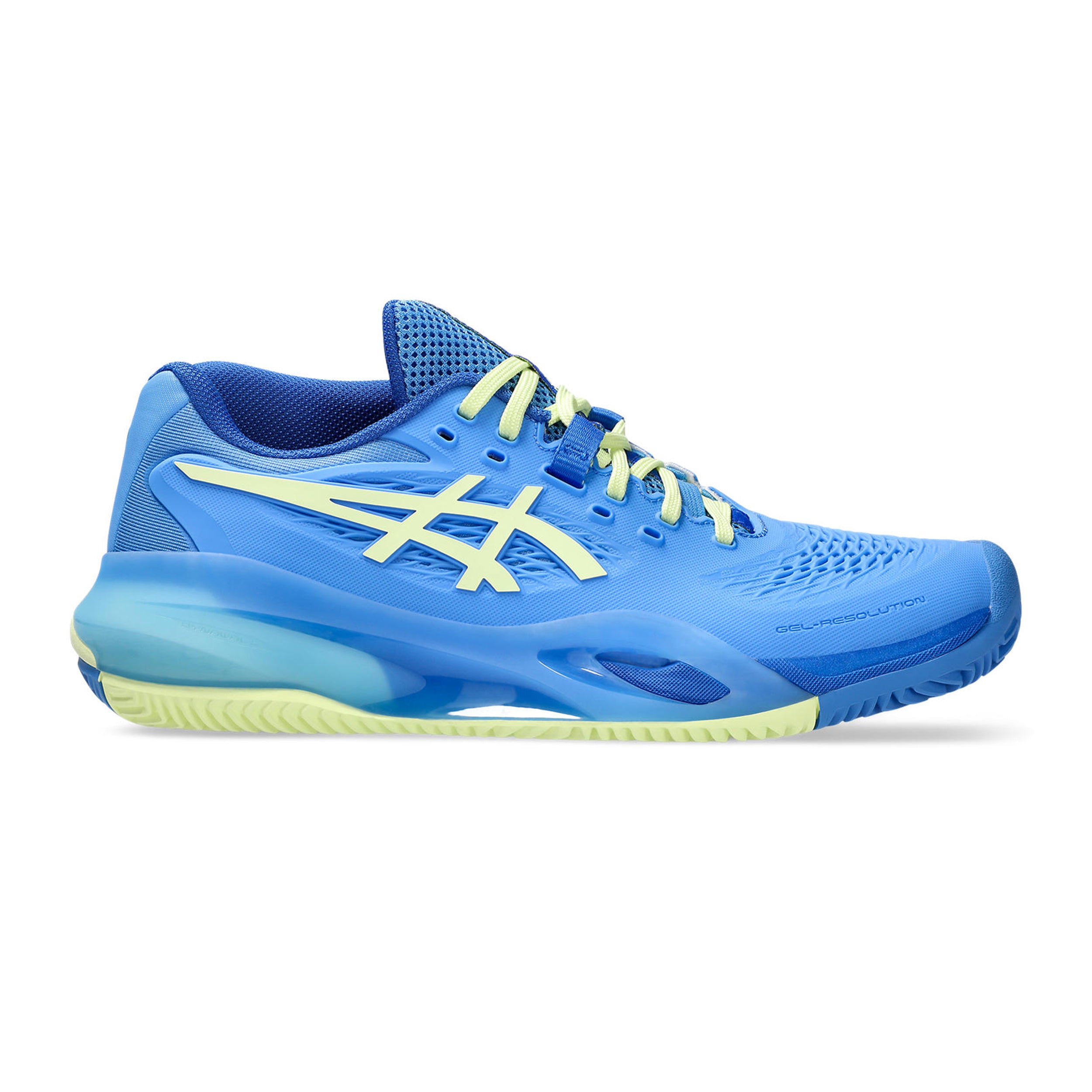 ASICS Gel-Resolution X Clay court shoe Women - blue, lime