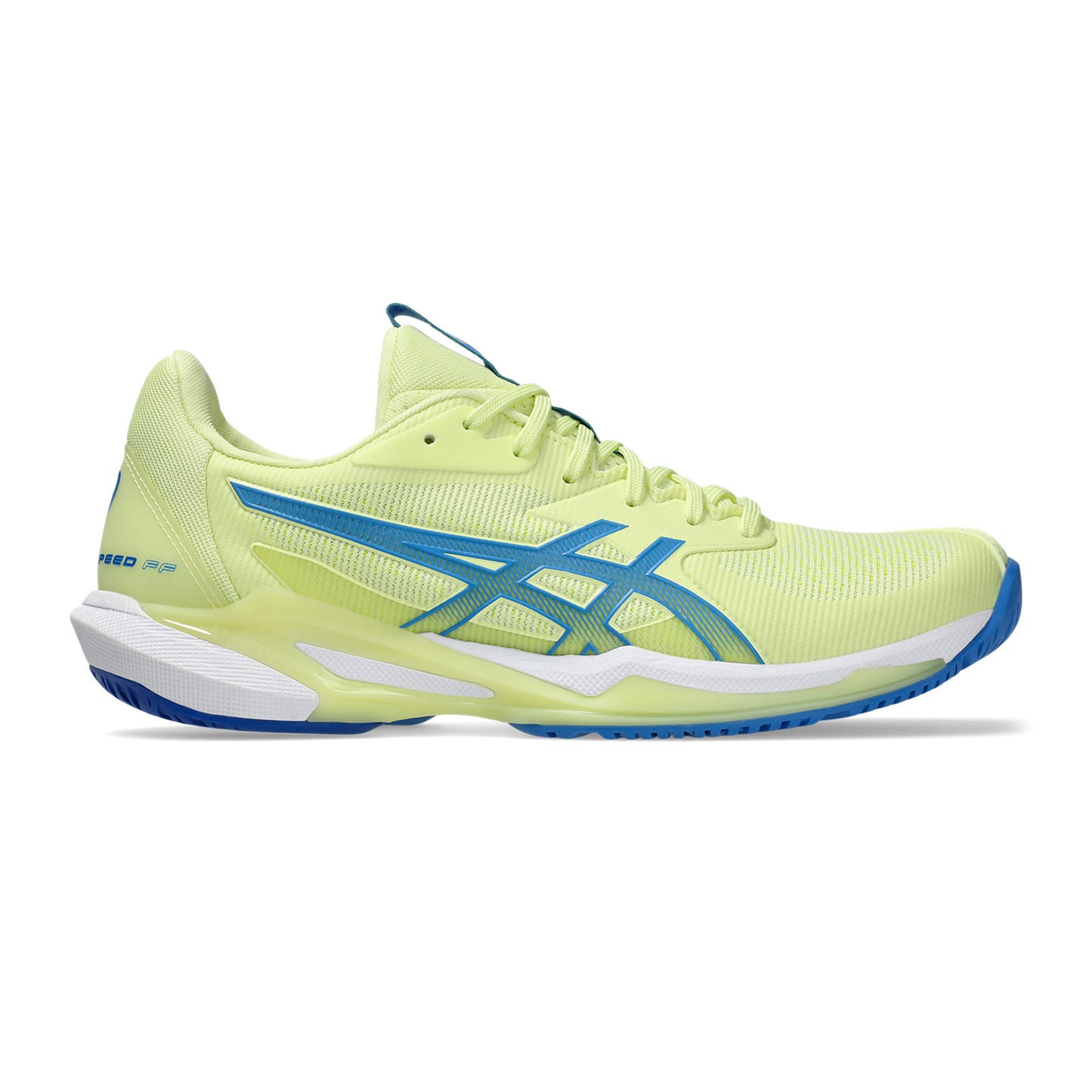 ASICS Solution Speed FF 3 AC All Court Shoe Women-Lime,Blue