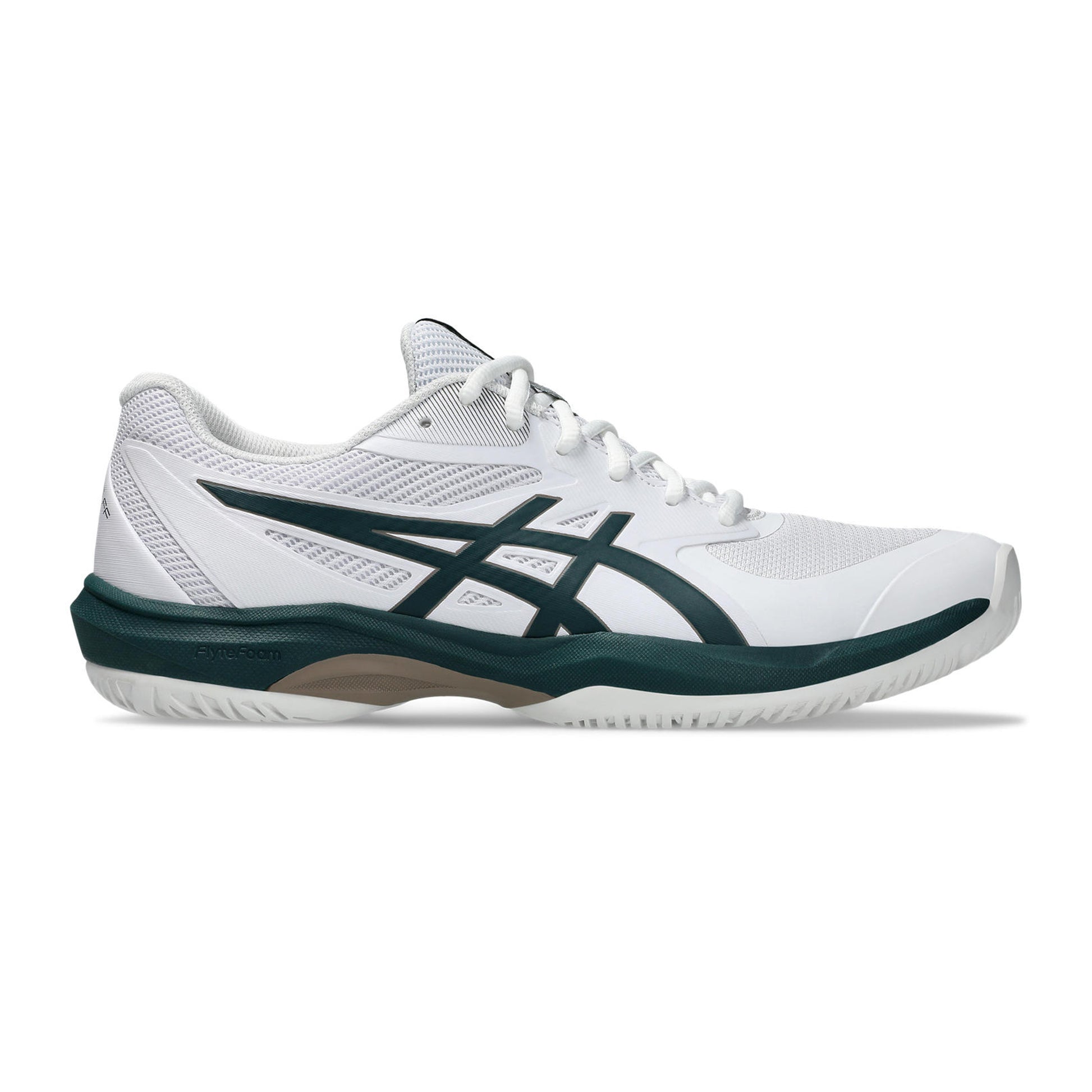 ASICS Game FF All court shoe Men - white, dark green