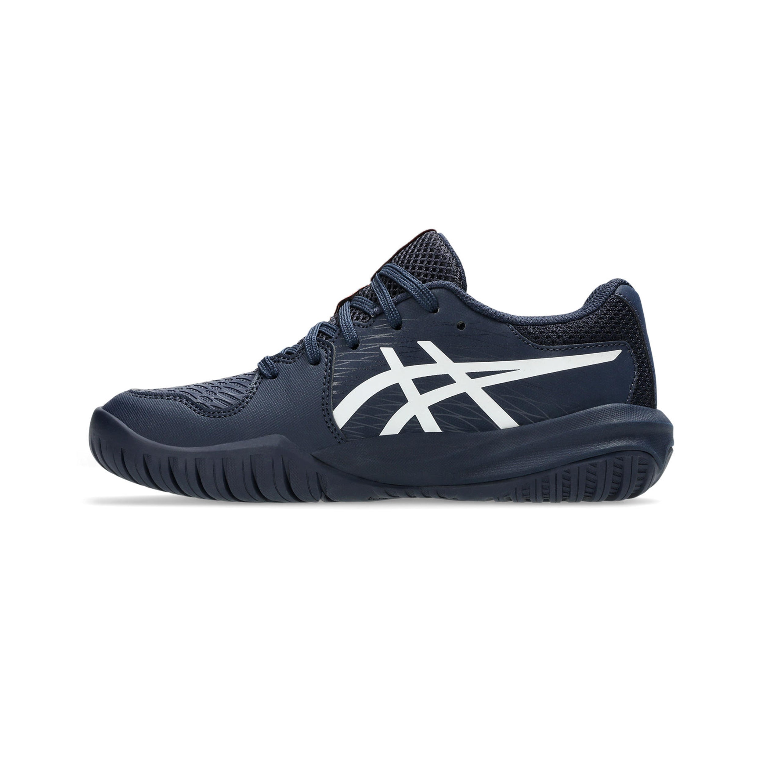 テニスシューズジュニアGEL-RESOLUTION X GS 24cm Gel-Resolution X All court shoe Kids - dark blue, orange | Tennis