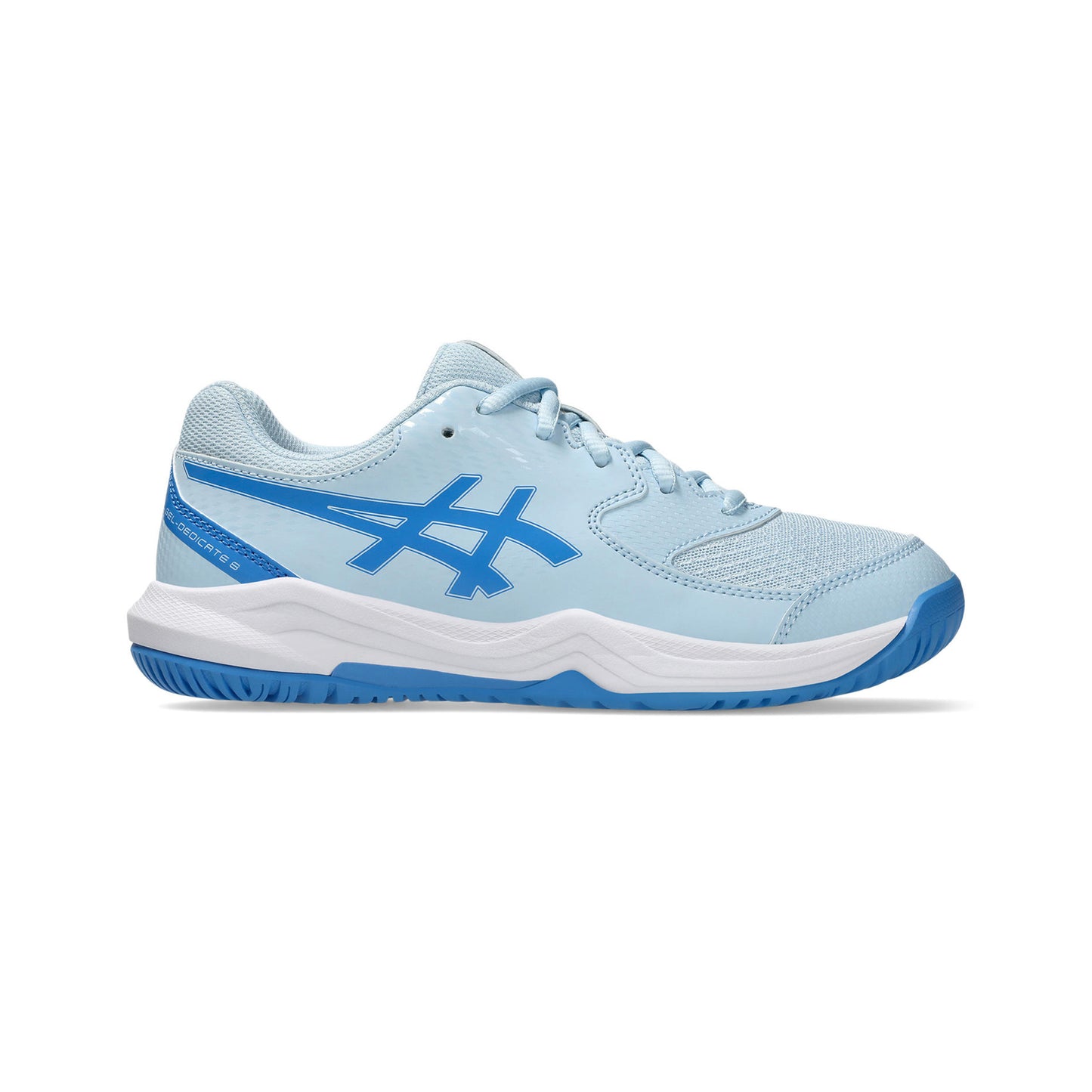 ASICS Gel-Dedicate 8 GS Allcourtschuh Kinder - hellblau, blau