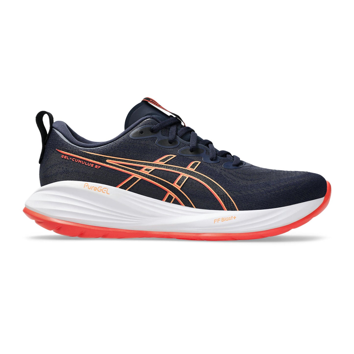 ASICS Gel-Cumulus 27 Neutralschuh Herren-Dunkelblau,Koralle