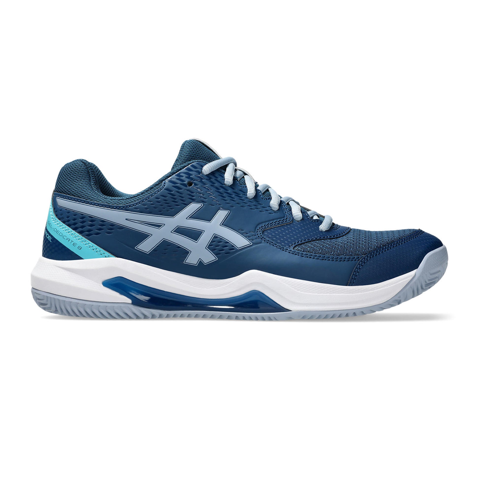 ASICS Gel-Dedicate Padelschuh Herren-Petrol,Blaugrau