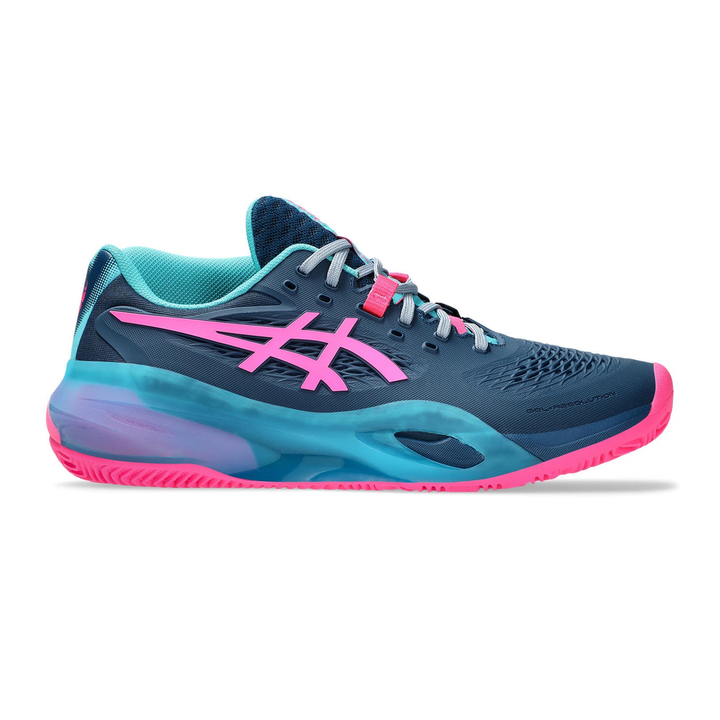 ASICS Gel-Resolution X Padel shoe Men - petrol, pink
