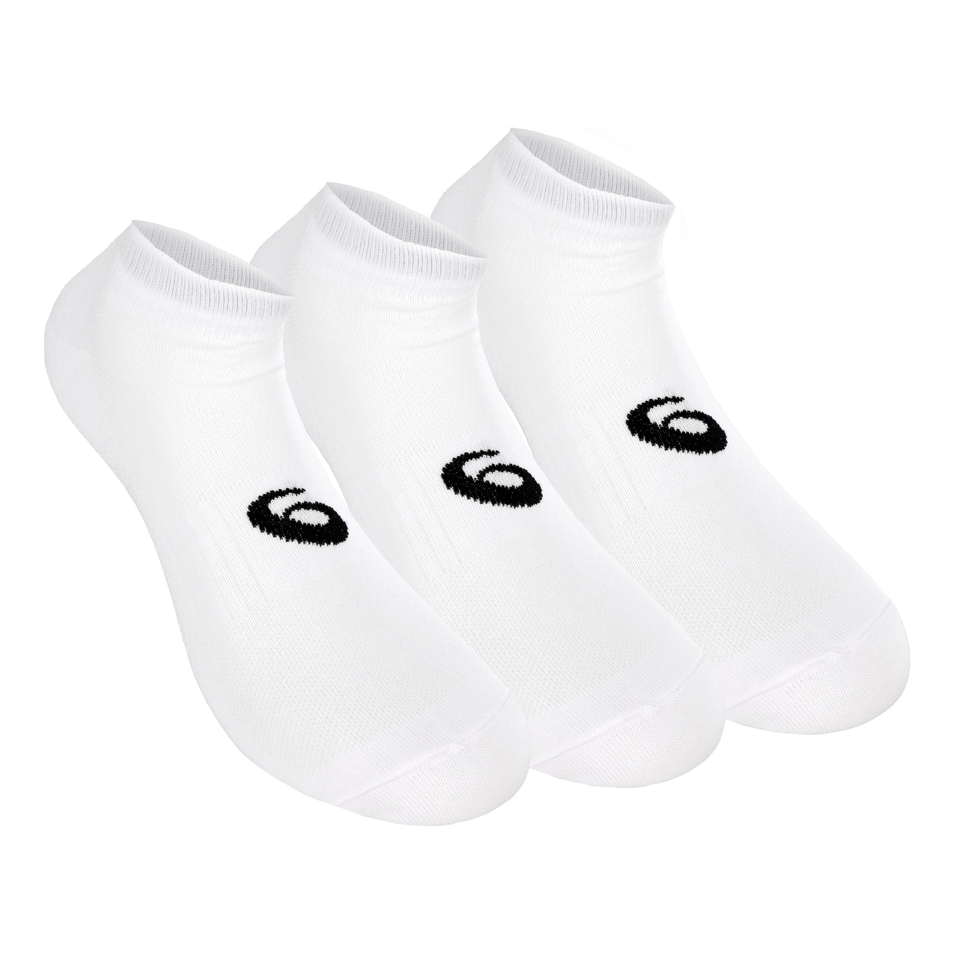 ASICS PED Sports Socks 3 Pack-White,Black