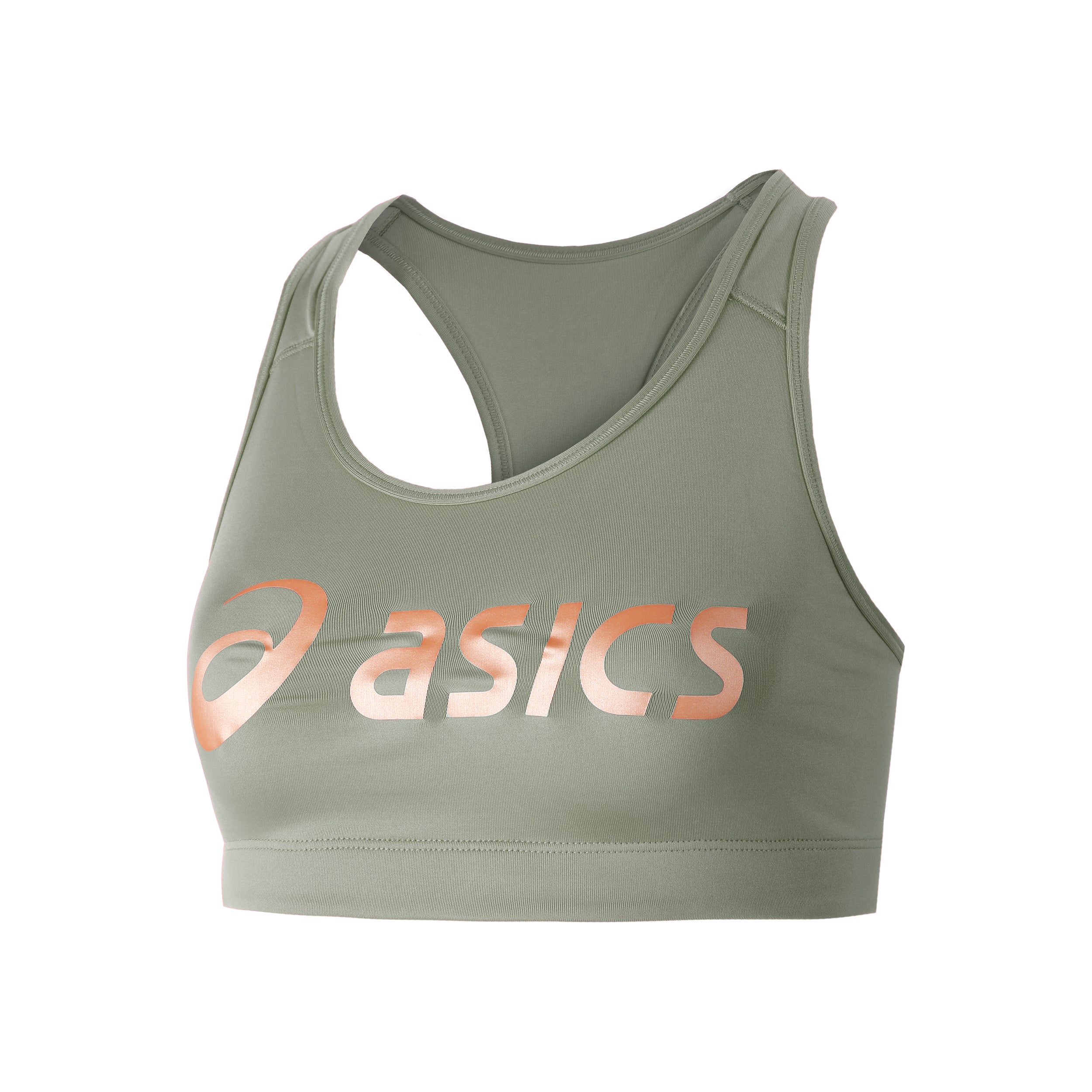 ASICS Sakura Spiral Sports Bras Women-Grey,Apricot
