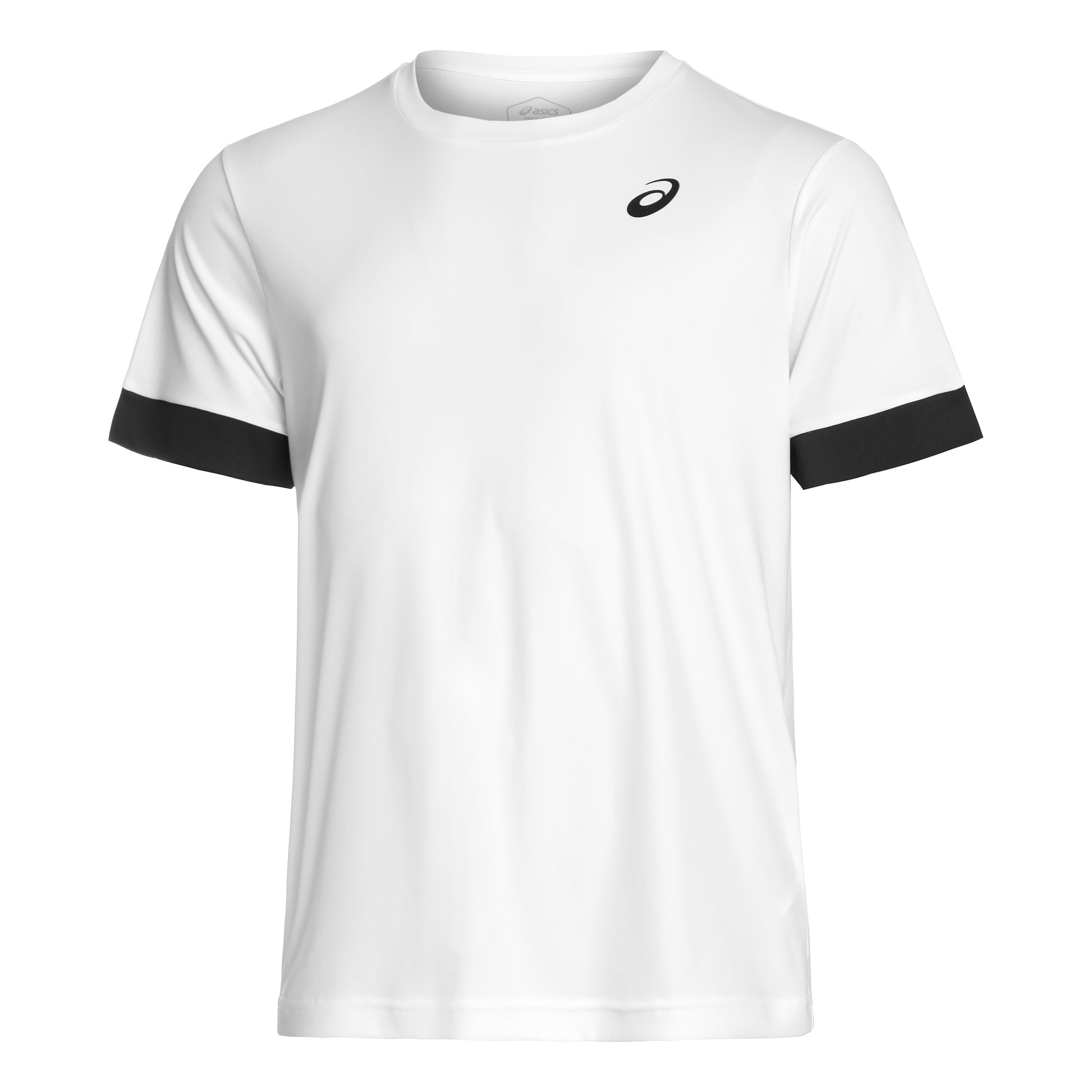 ASICS Court T-Shirt Men - white, dark blue