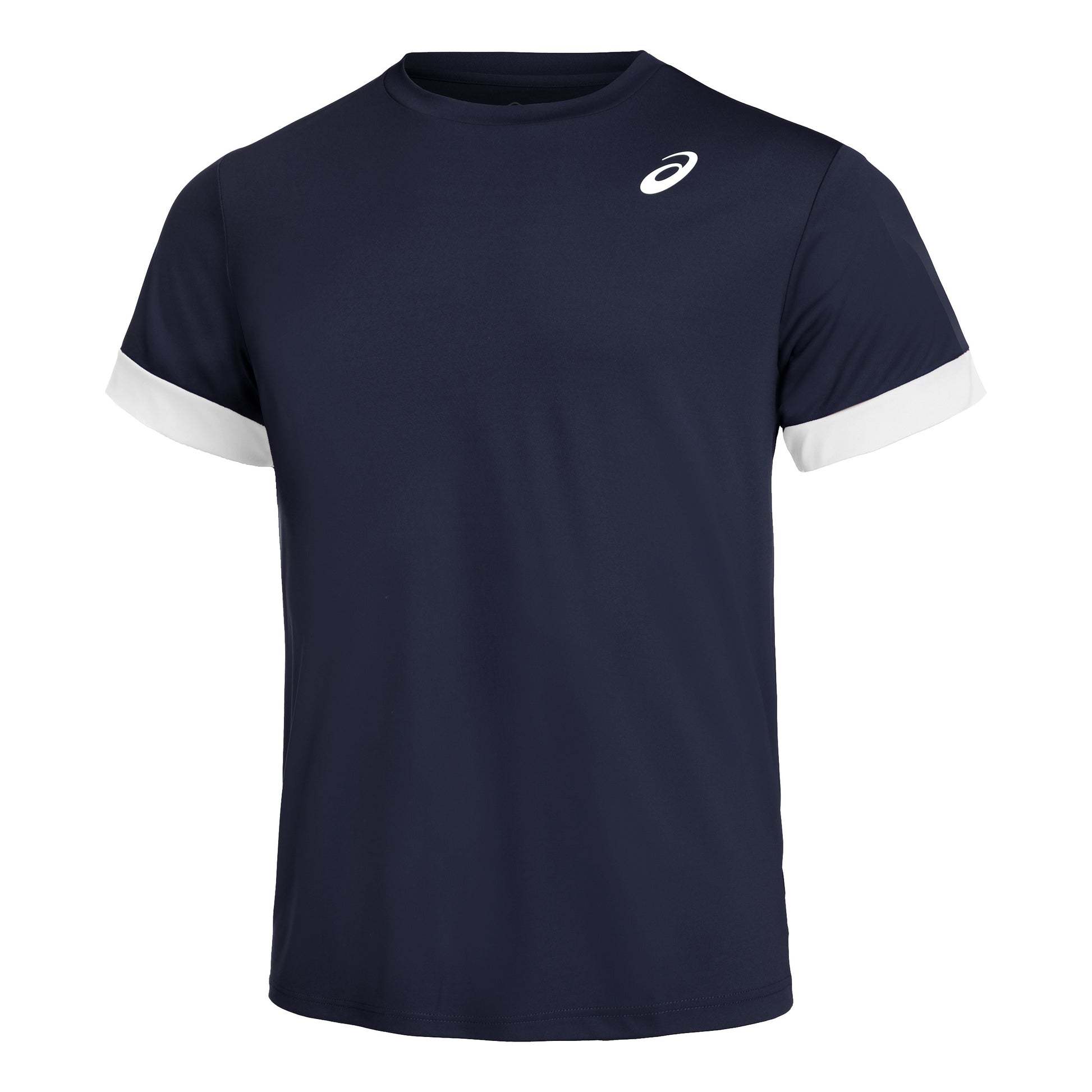 ASICS Court T-Shirt Men - dark blue, white