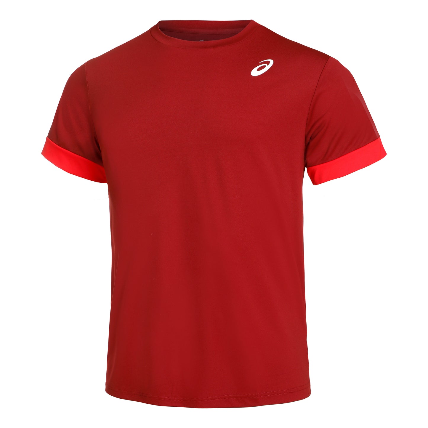 ASICS Court T-Shirt Men - dark red, red
