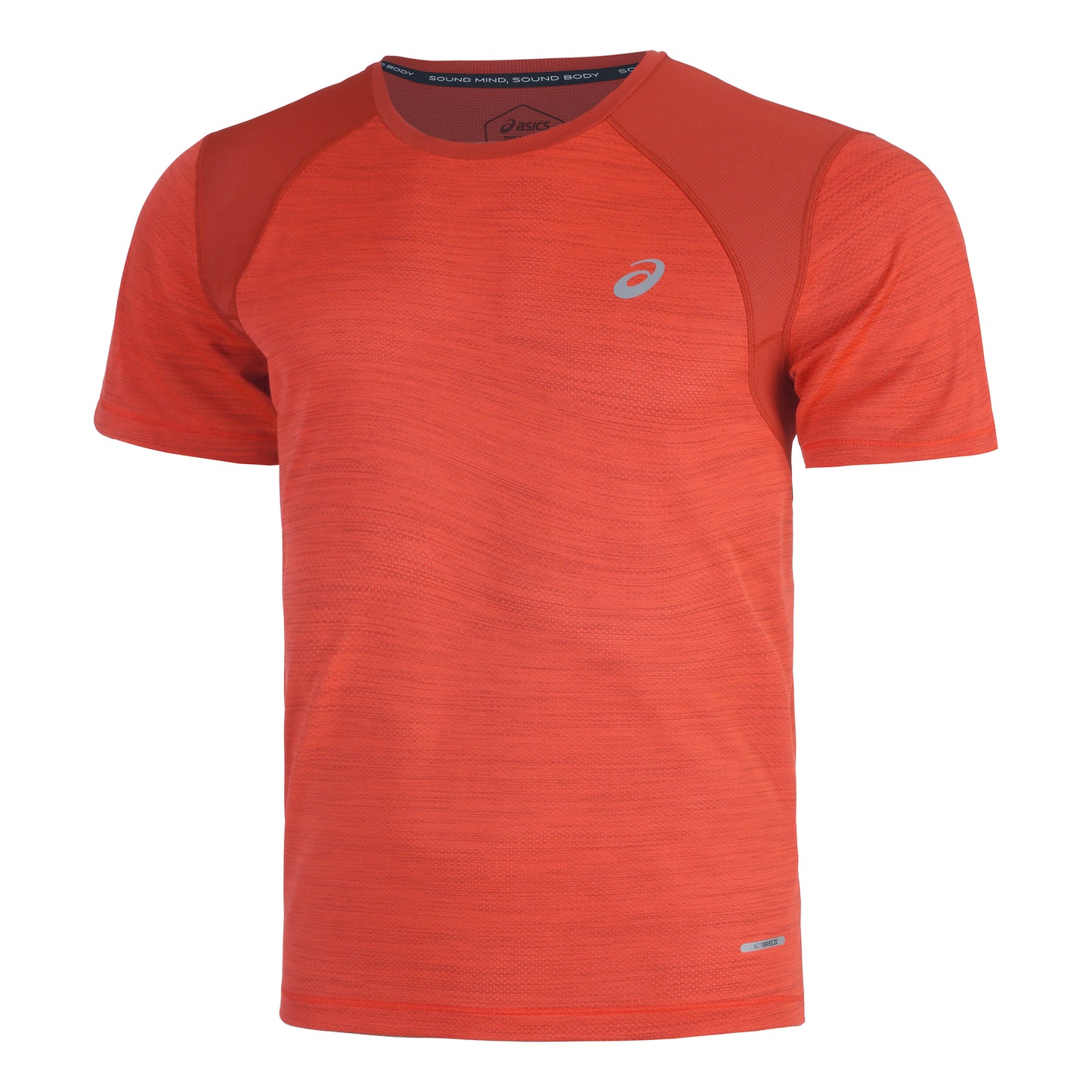 ASICS Road Running shirt Men - red, orange
