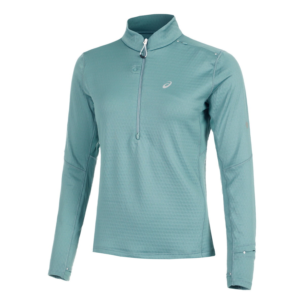ASICS Road Winter 1/2 Zip Mid Layer Running Shirt Women-Sage
