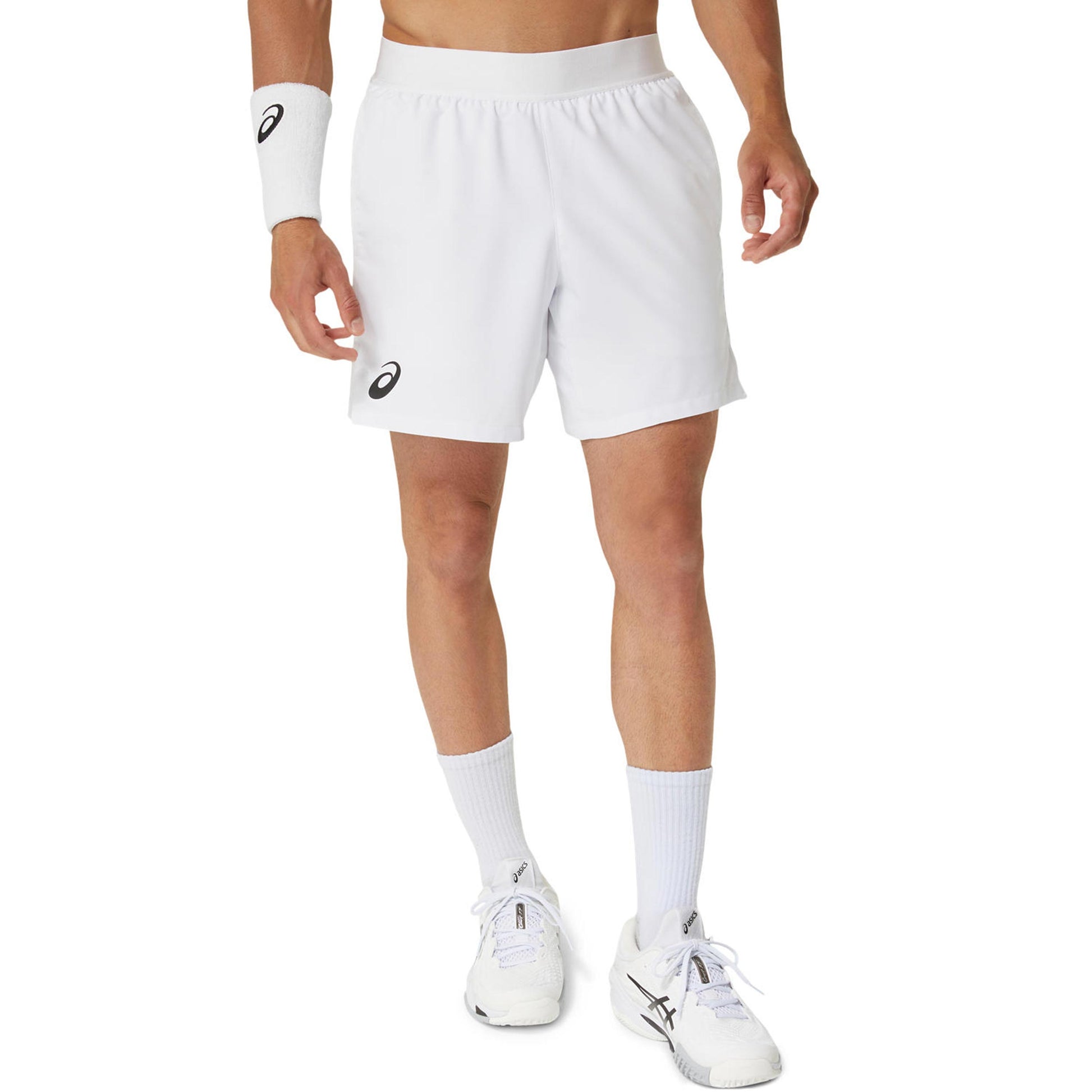 ASICS Match 7in Shorts Herren-Weiß