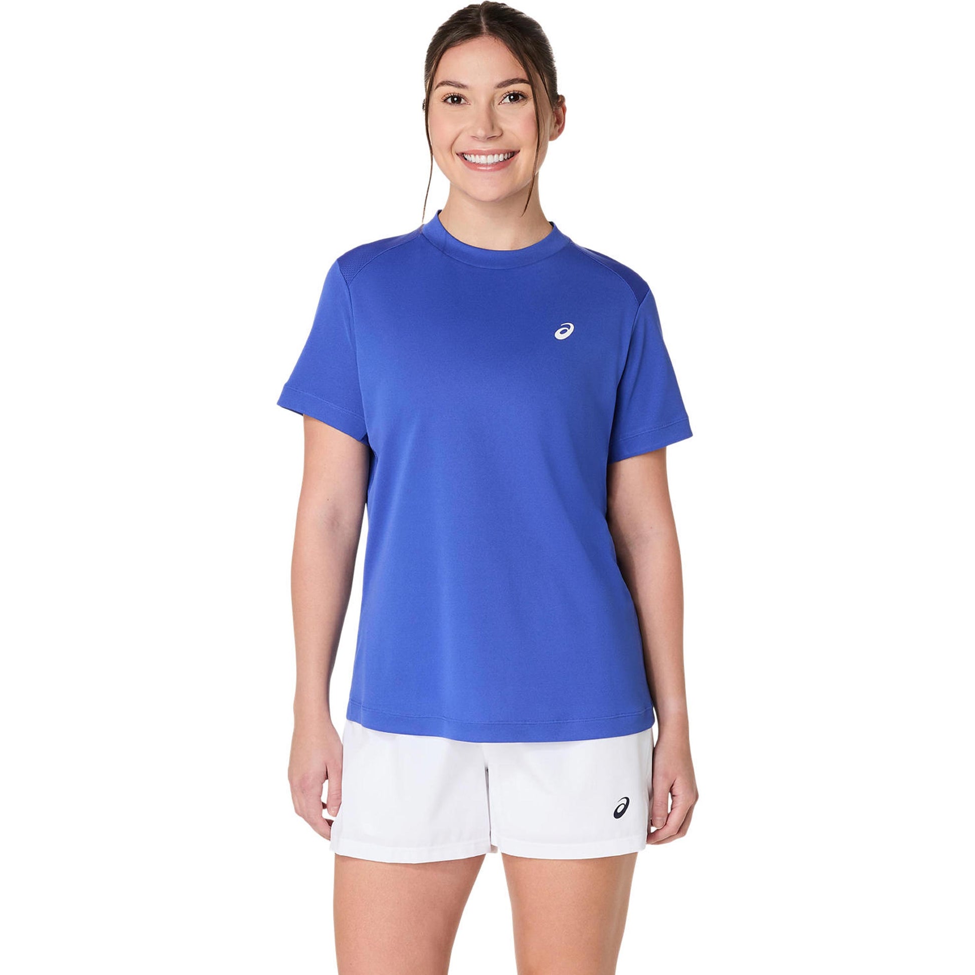 ASICS Court T-Shirt Women - blue, blue
