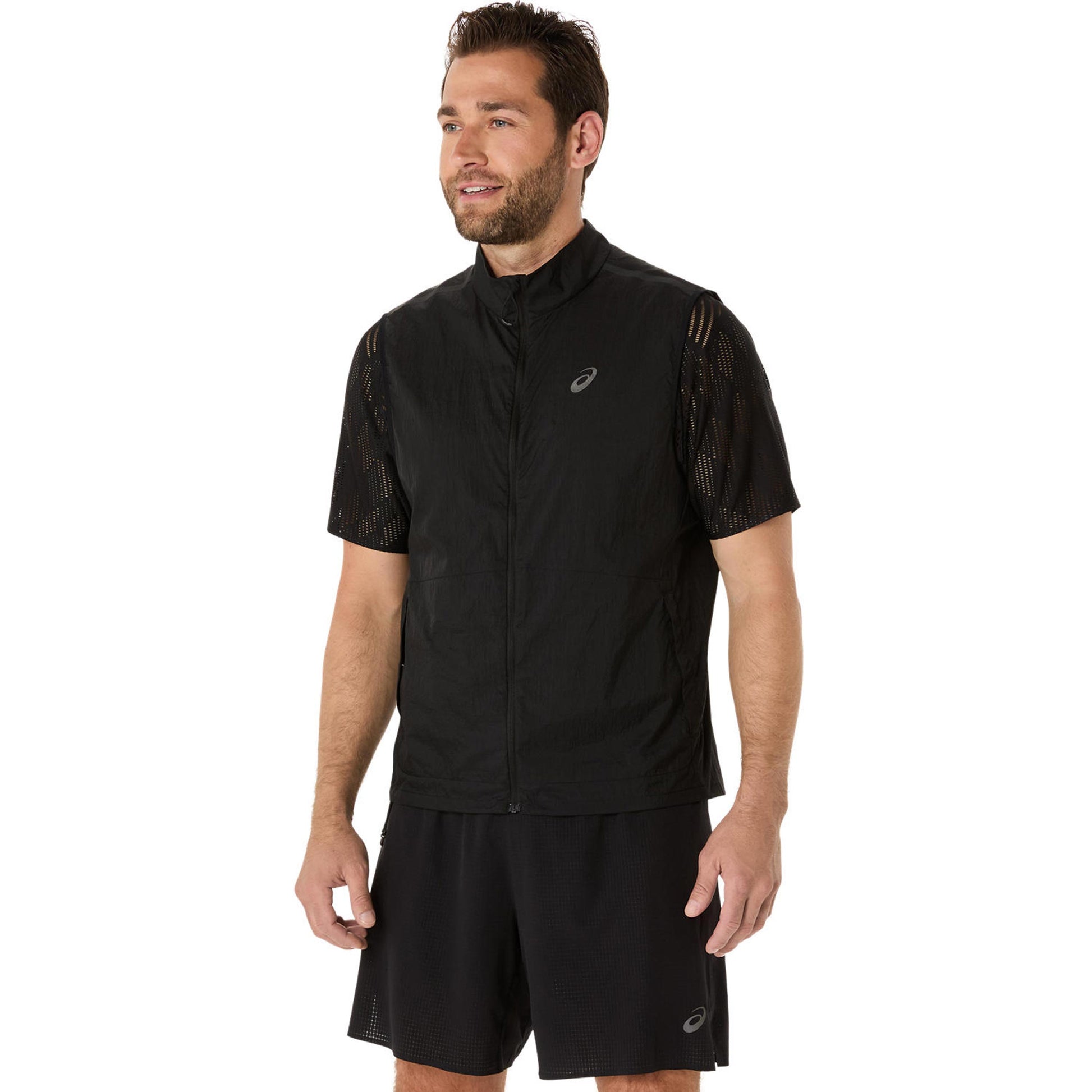 ASICS Metarun Packable Gilet Running vests Men-black