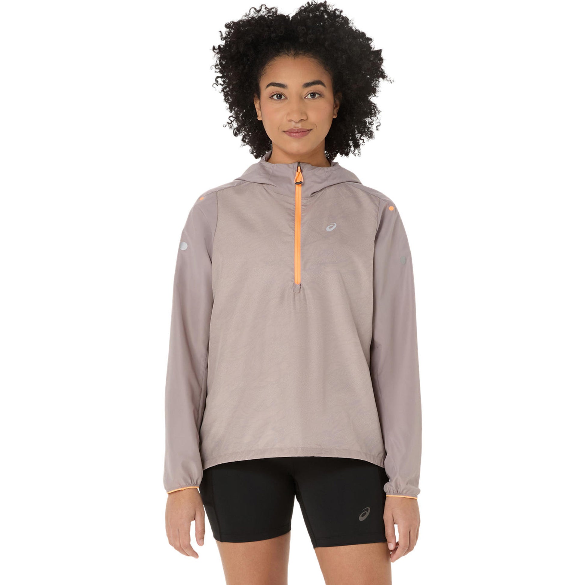 ASICS Fujitrail Packable Running Jacket Women-Grey