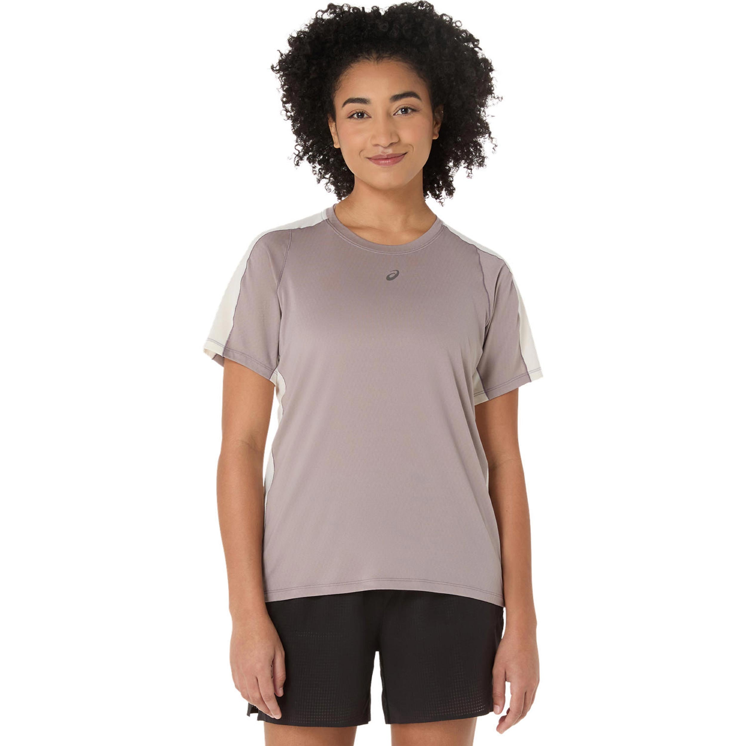 ASICS Fujitrail Elite Running shirt Women-grey, beige