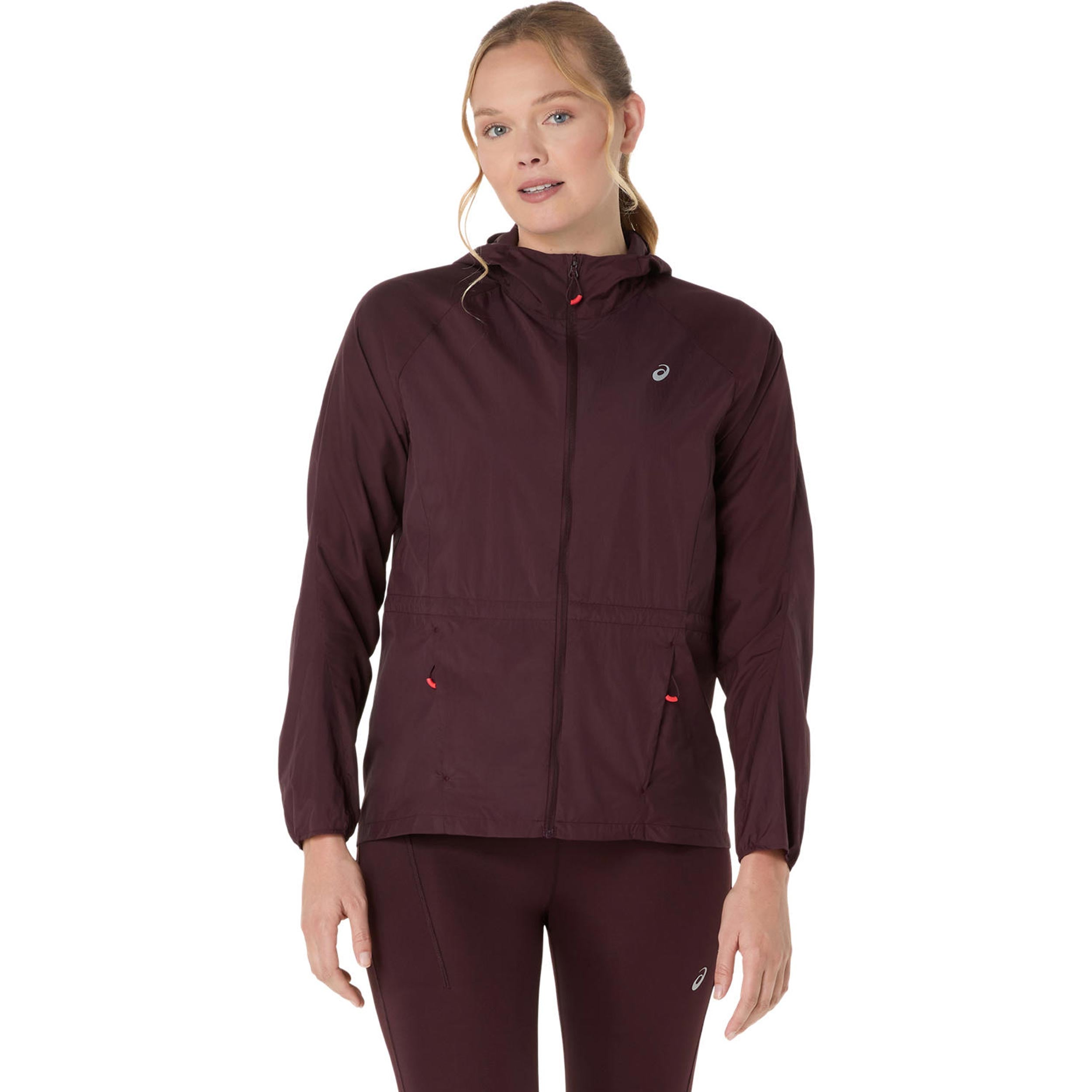 ASICS Road Packable  Running jacket Women - dark red