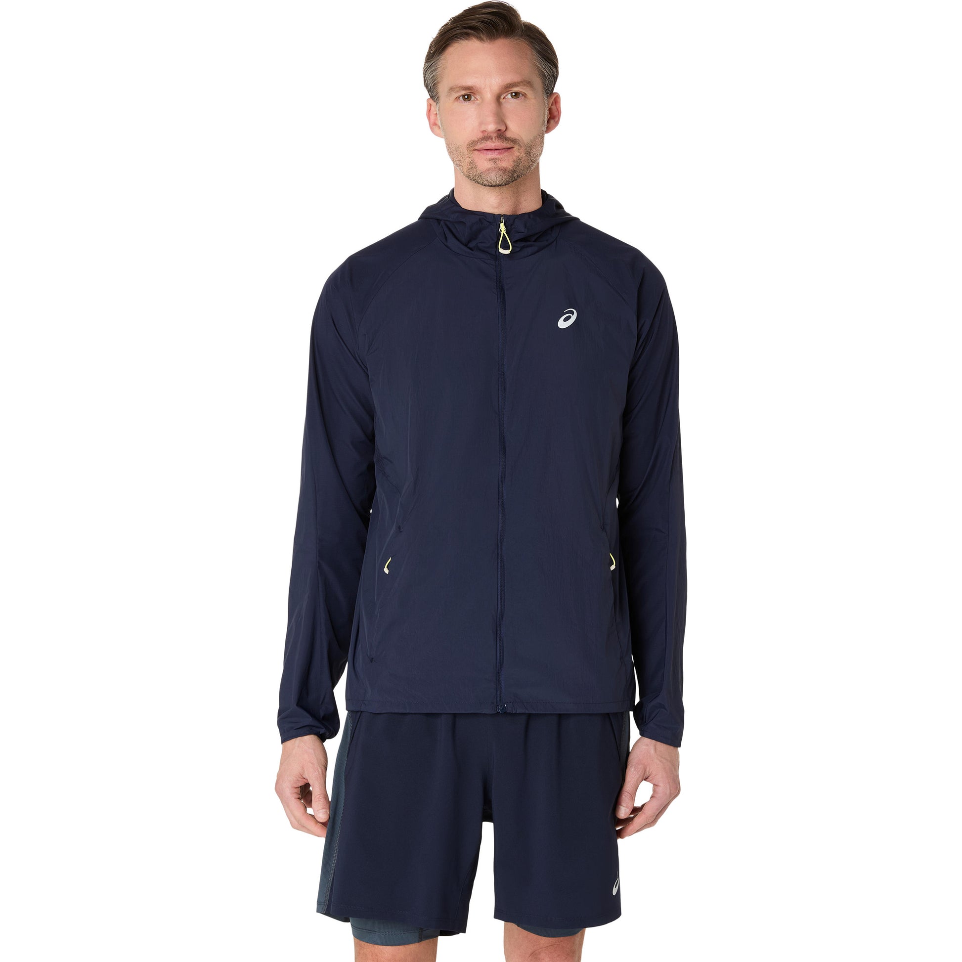 ASICS Road Packable Jacket Running jacket Men - blue