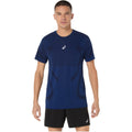 Road Seamless  Running shirt Men - blue