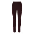 Road High Waist  Running tights Women - dark red