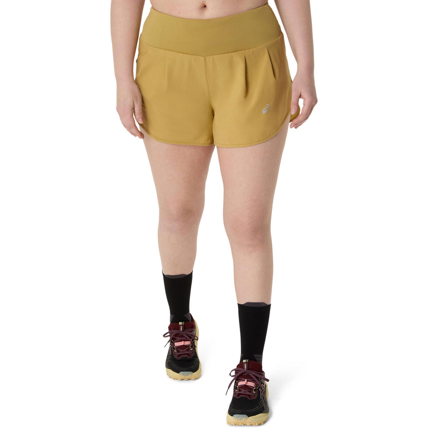 ASICS Road 3,5In  Laufshorts Damen - caramel