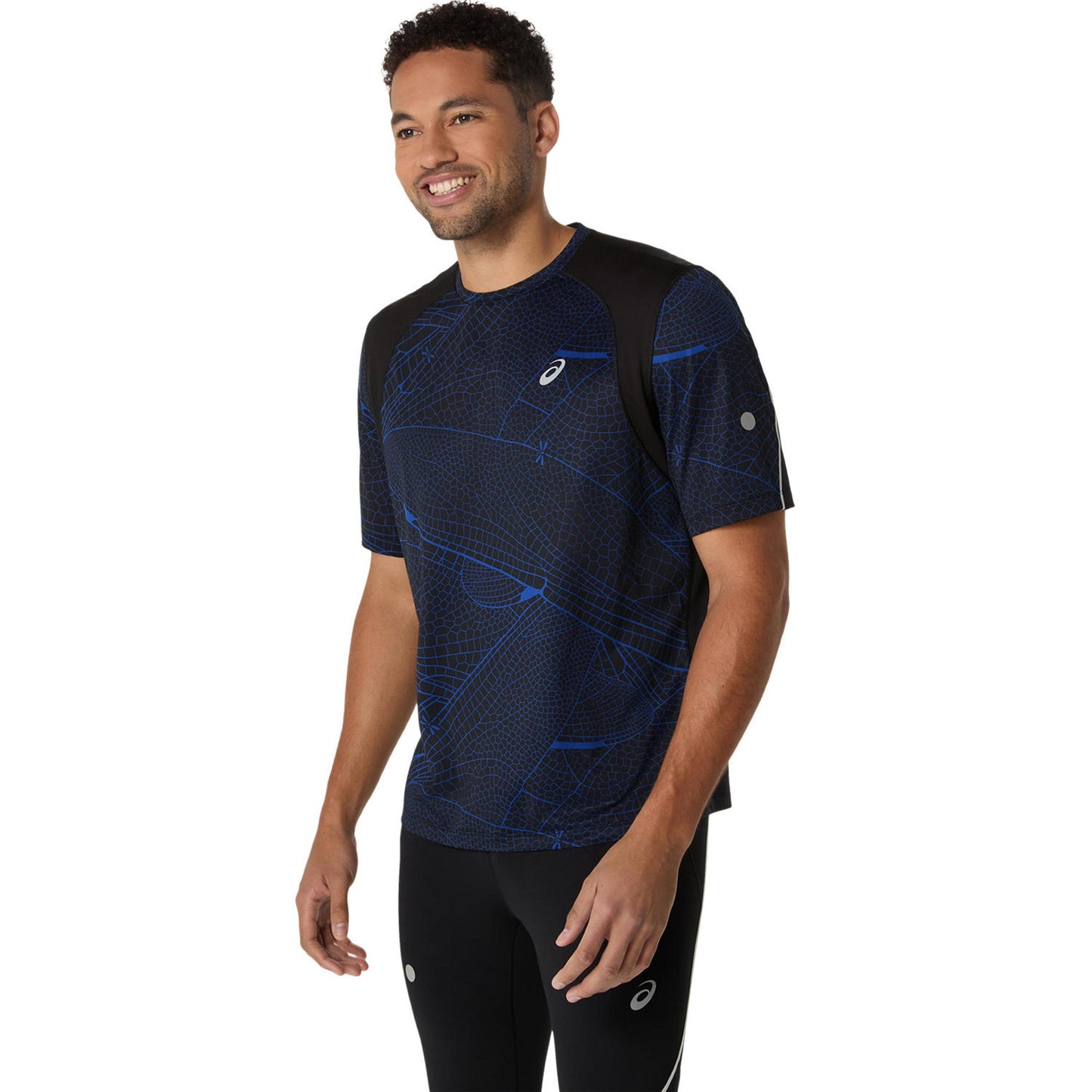 ASICS Road Lite-Show Laufshirt Herren-schwarz