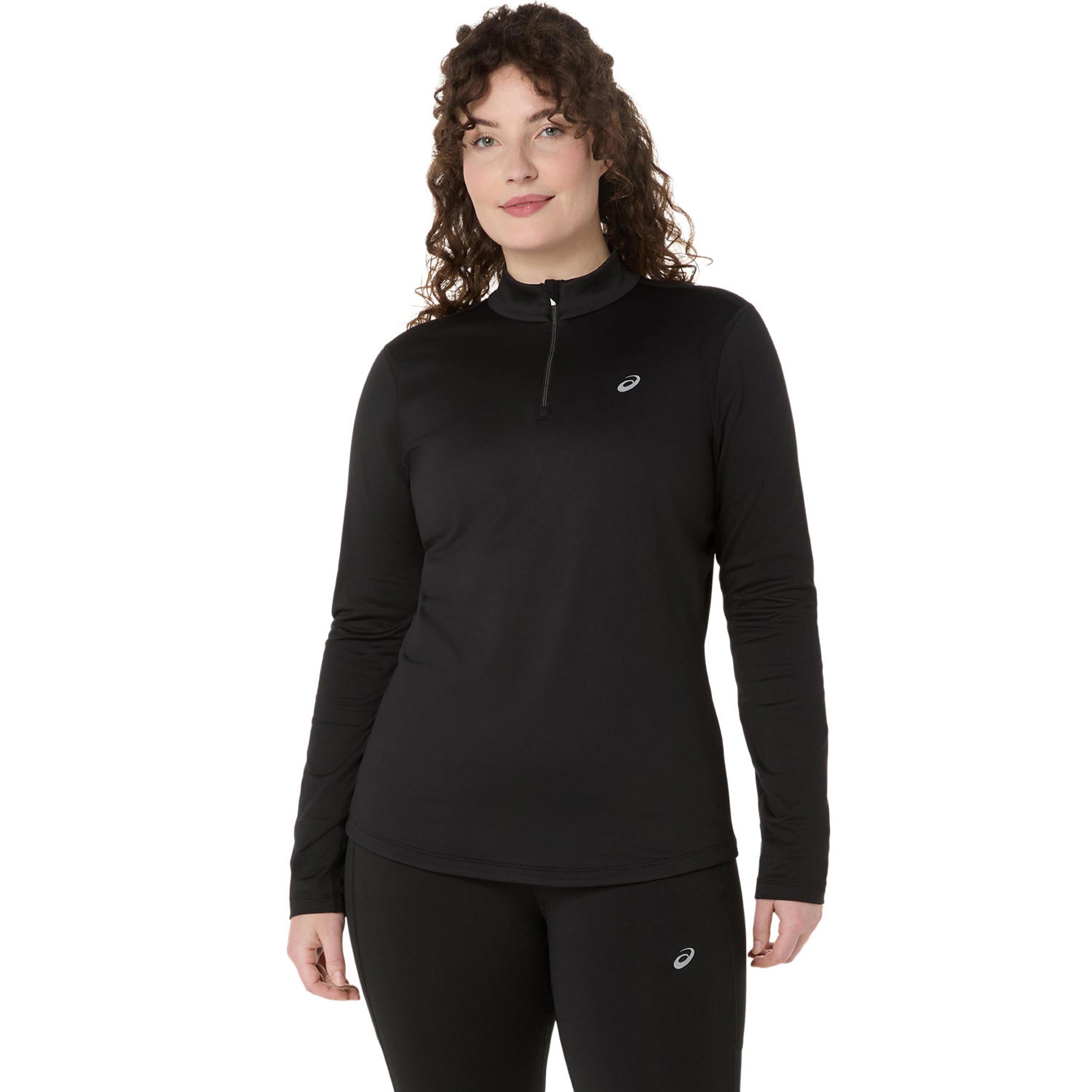 ASICS Core 1/2 Zip Winter  Running shirt Women - black