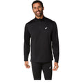 Core 1/2 Zip Winter  Running shirt Men - black