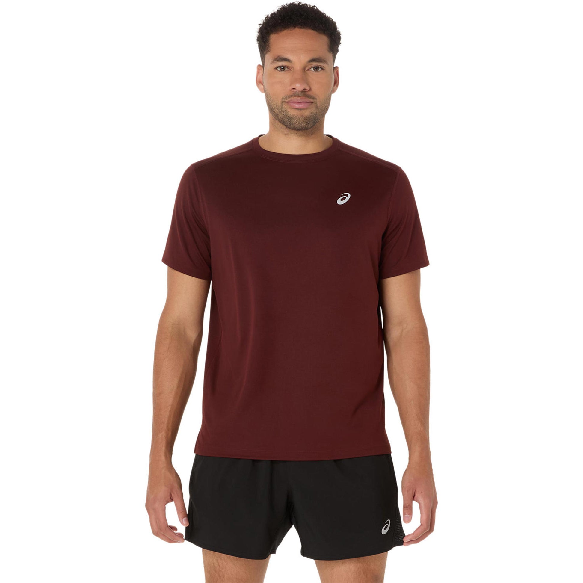 ASICS Core  Running shirt Men - wine red