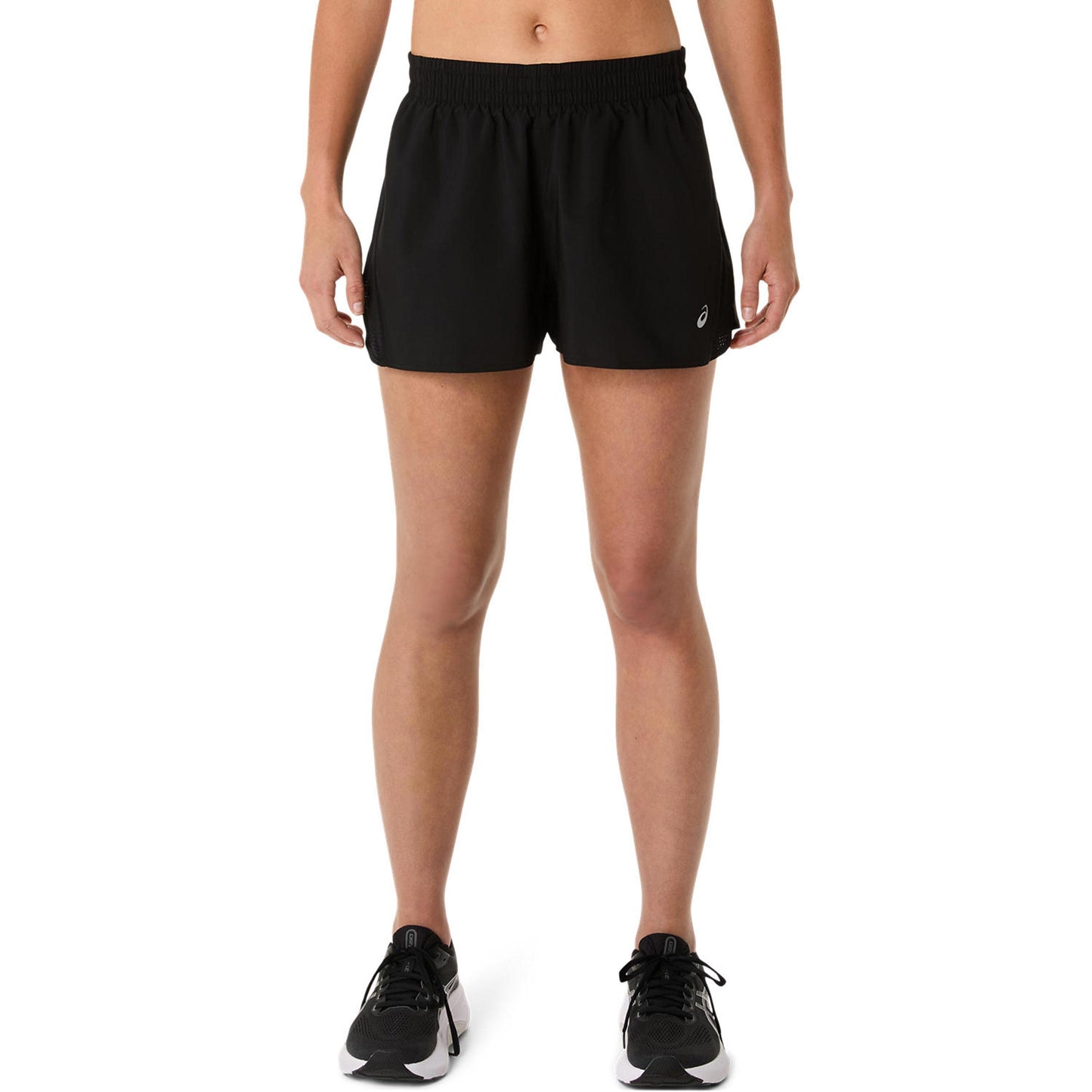 ASICS Core Split Running Shorts Women-Black