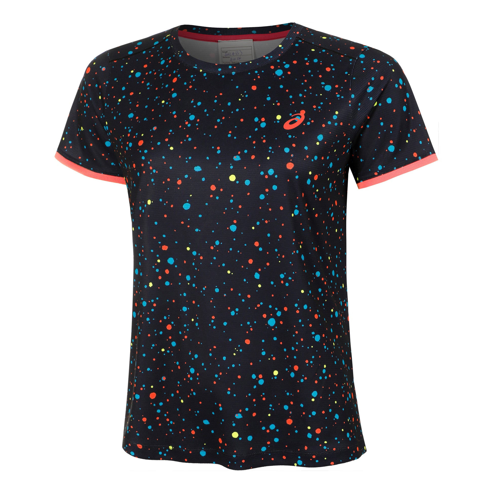 ASICS T-Shirt Women-Dark Blue