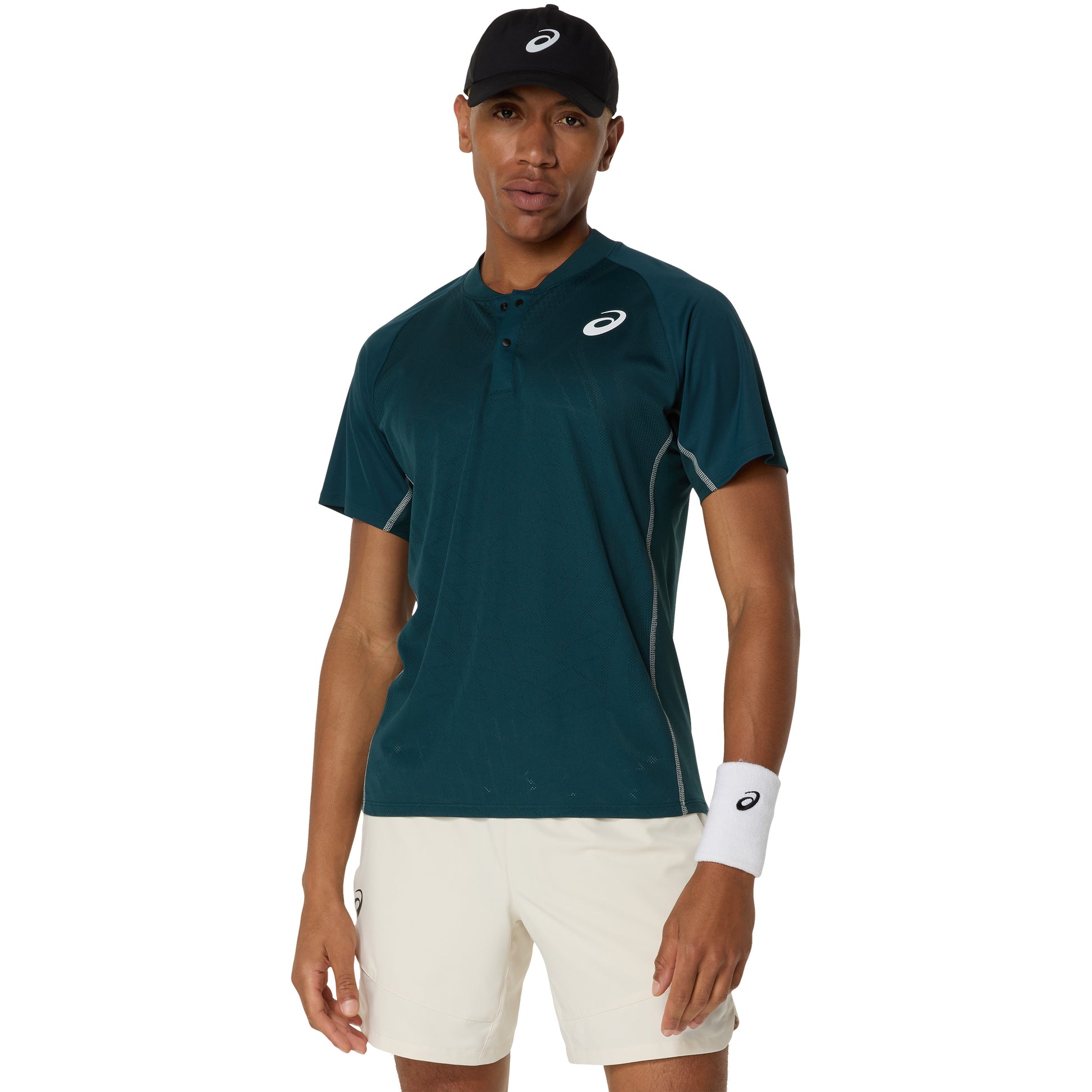 ASICS Match Actibreeze Polo Men-Dark Green
