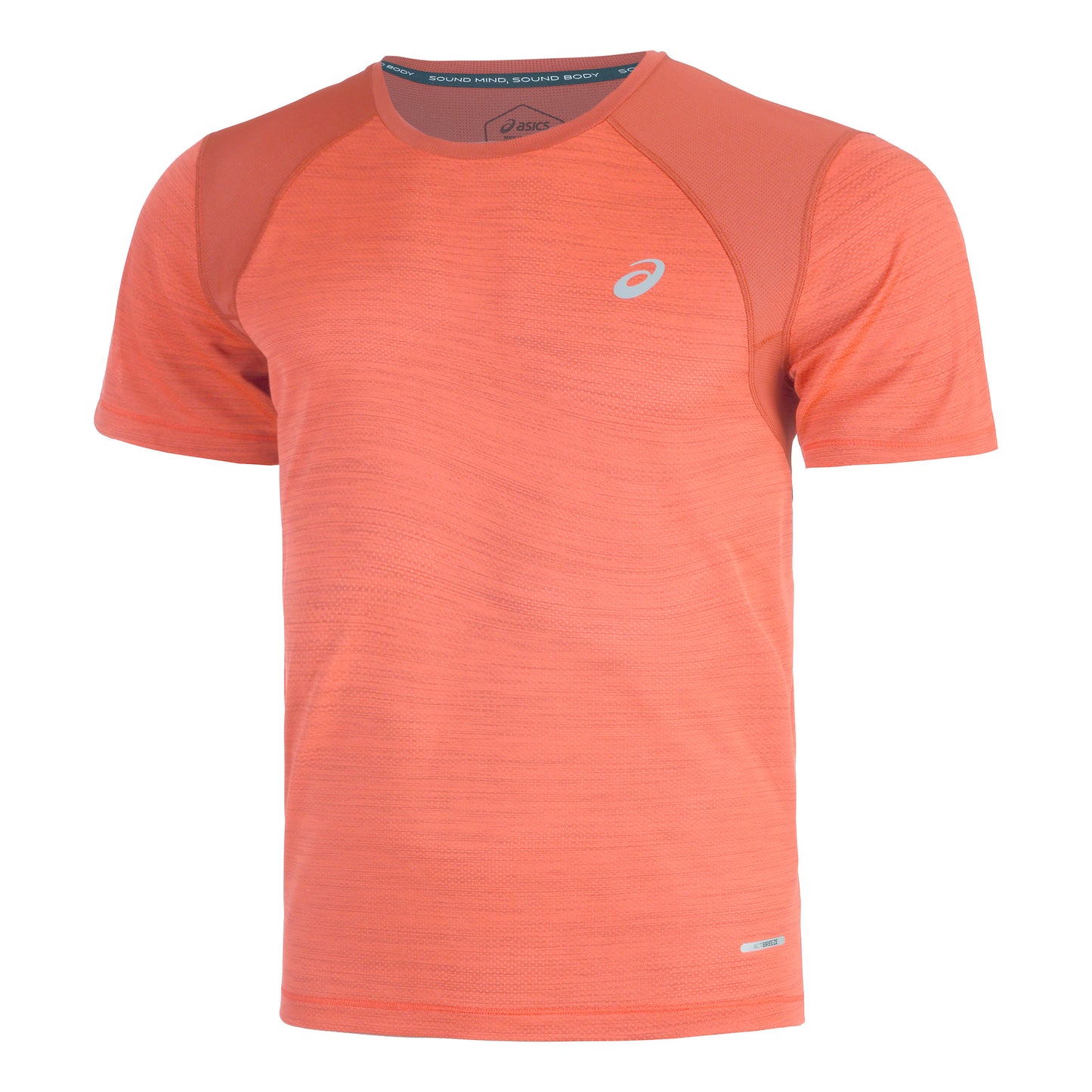 ASICS Road Running Shirt Men-Coral