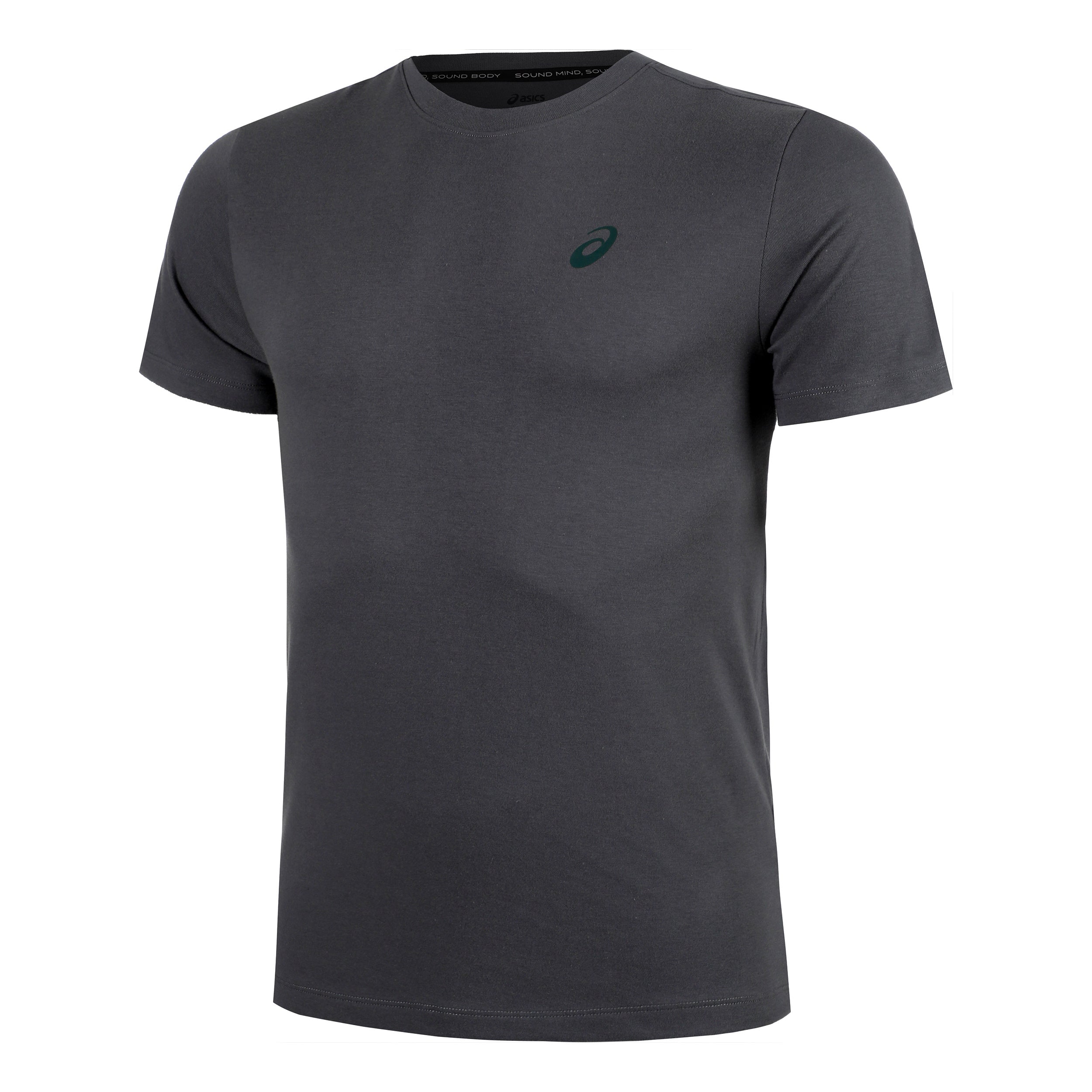 ASICS Road Graphic SS T-Shirt Herren-Grau
