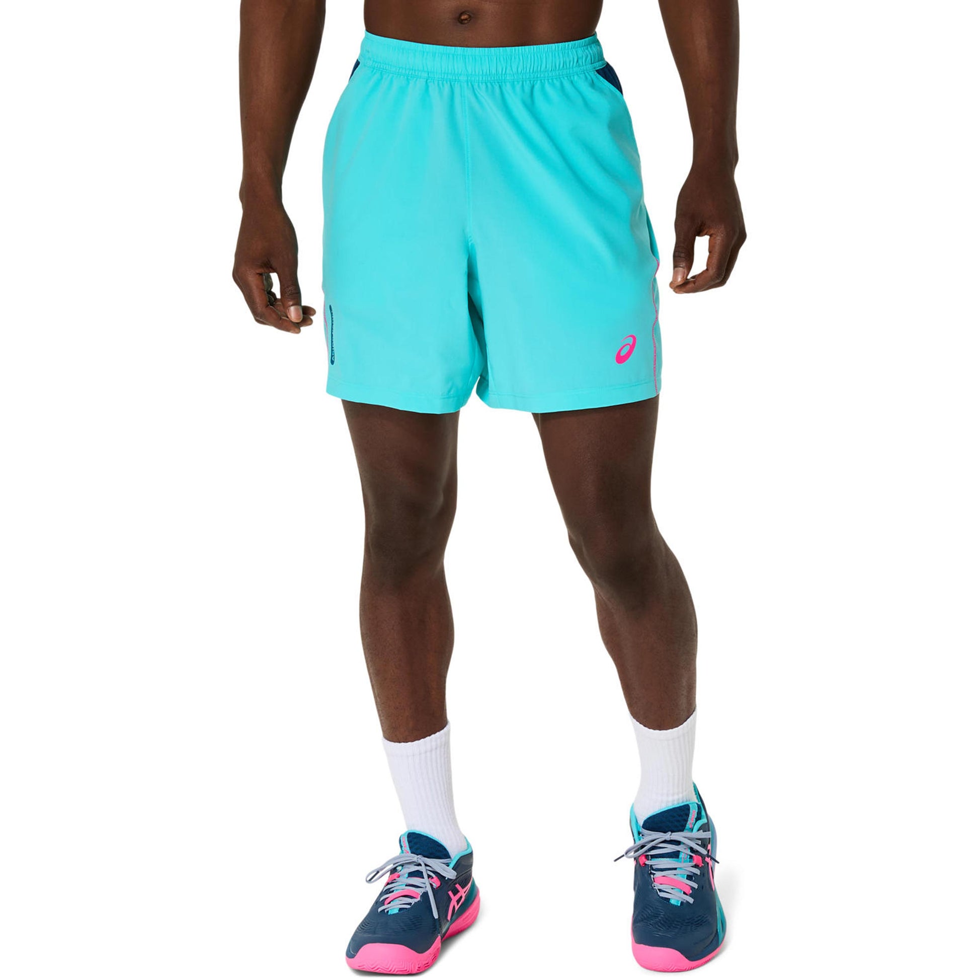 ASICS Court 7in Shorts Herren - türkis,