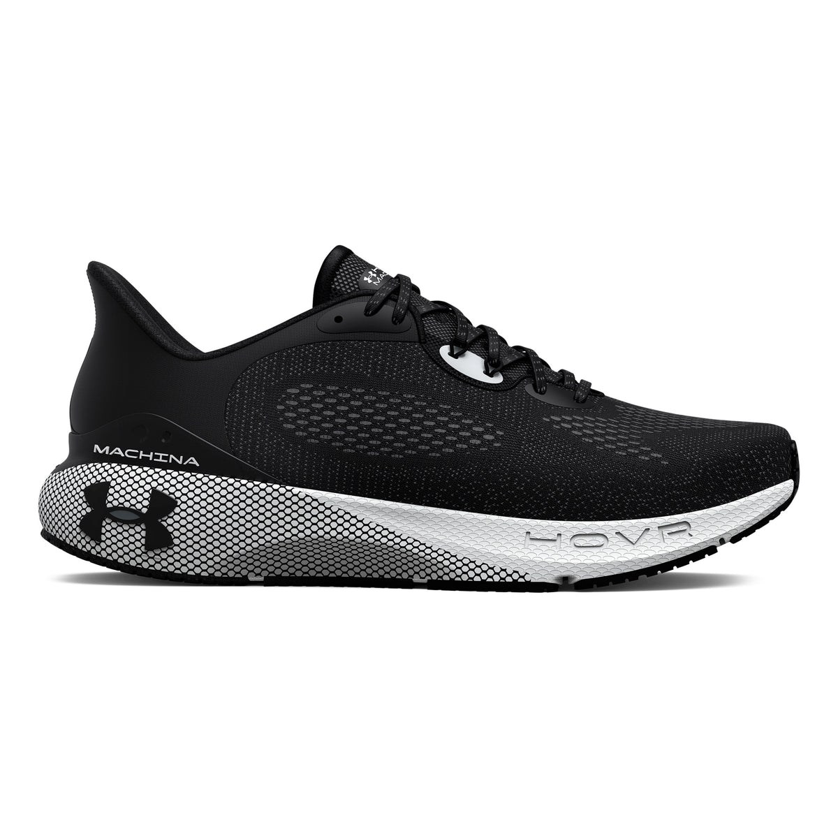 Under Armour HOVR Machina 3 Neutralschuh Damen-Schwarz,Weiß