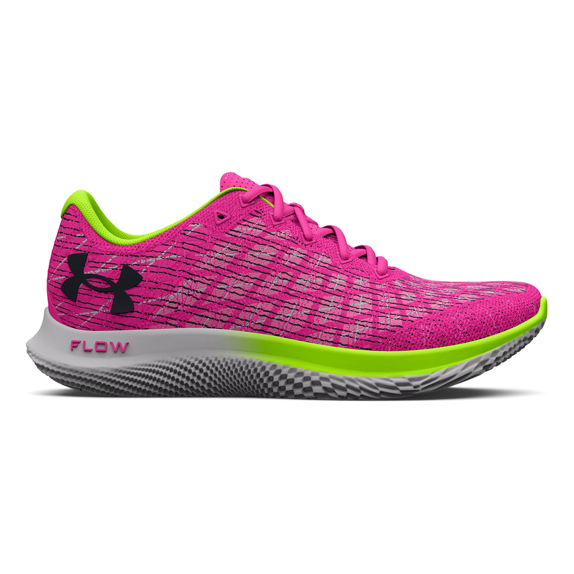 Under Armour FLOW Velociti Wind 2 Neutral Running Shoe Women-Pink,Green