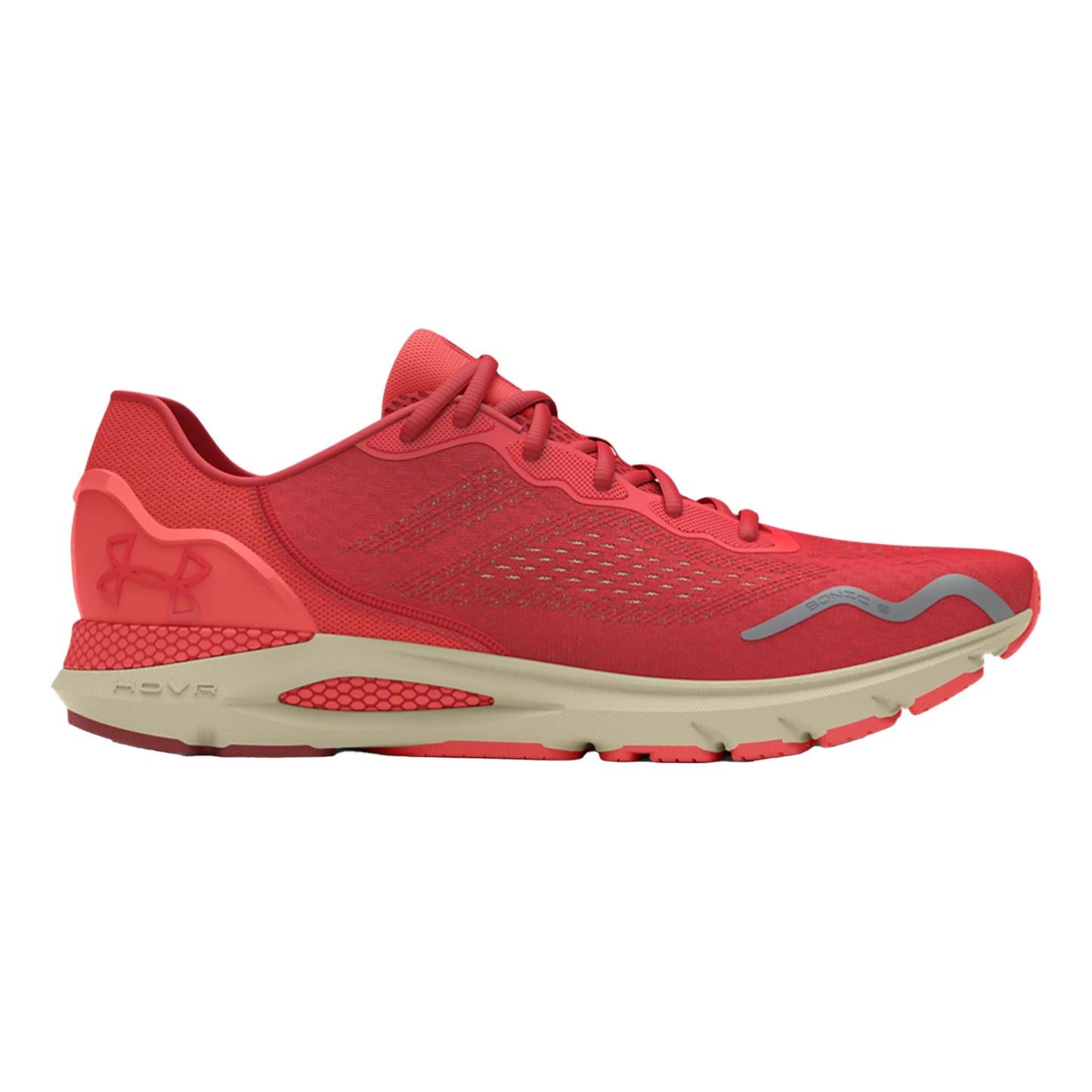 Under Armour HOVR Sonic 6 Neutral Running Shoe Women-Red,Grey