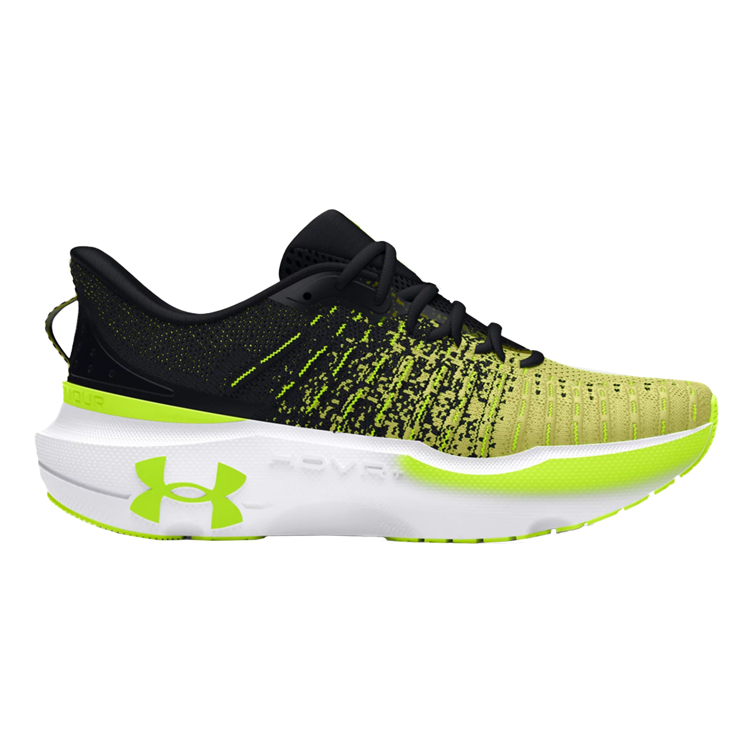 Under Armour Infinite Elite Neutral Running Shoe Women-Black,Yellow
