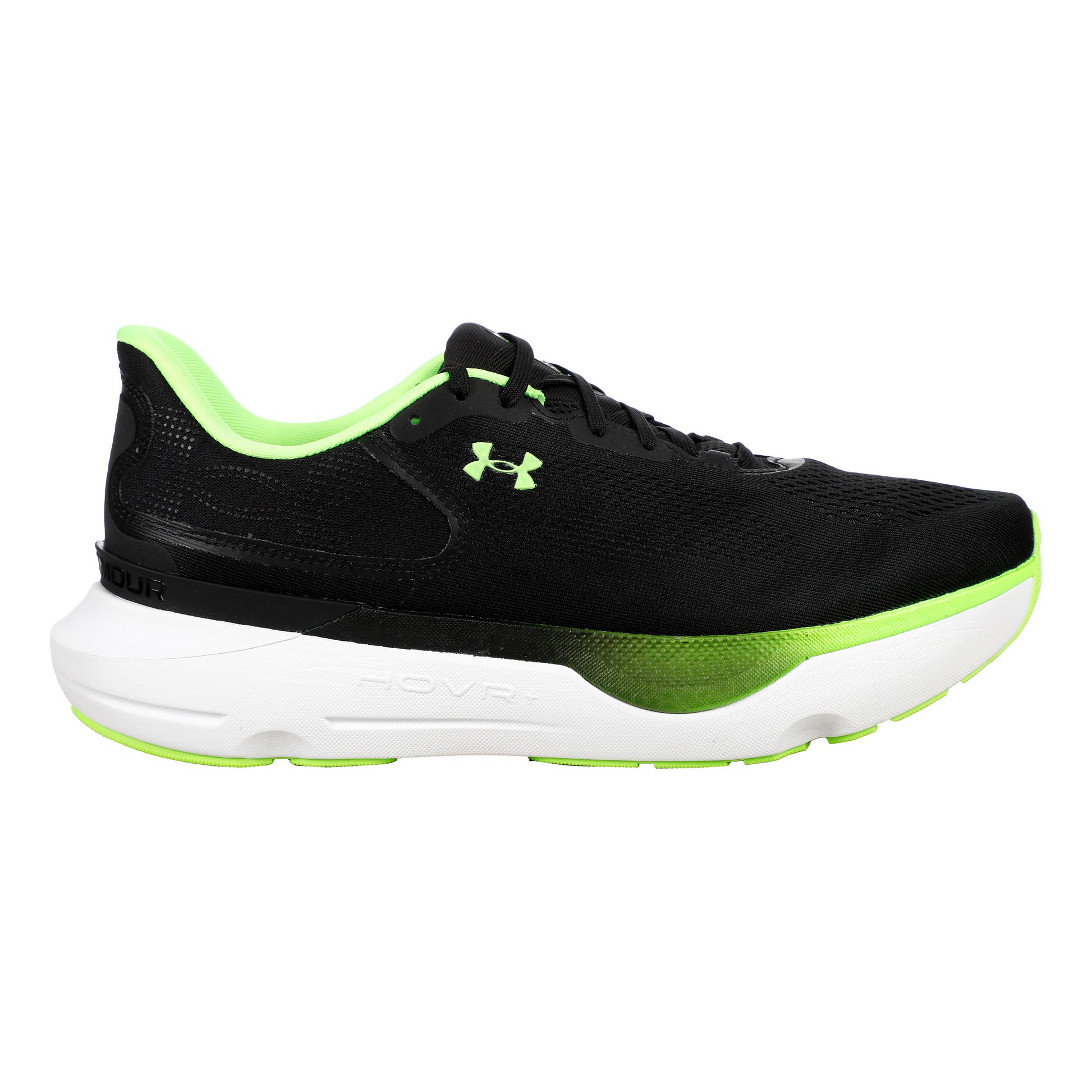 Under Armour Infinite Pro 2 Neutral Running Shoe Men-Black,Neon Green