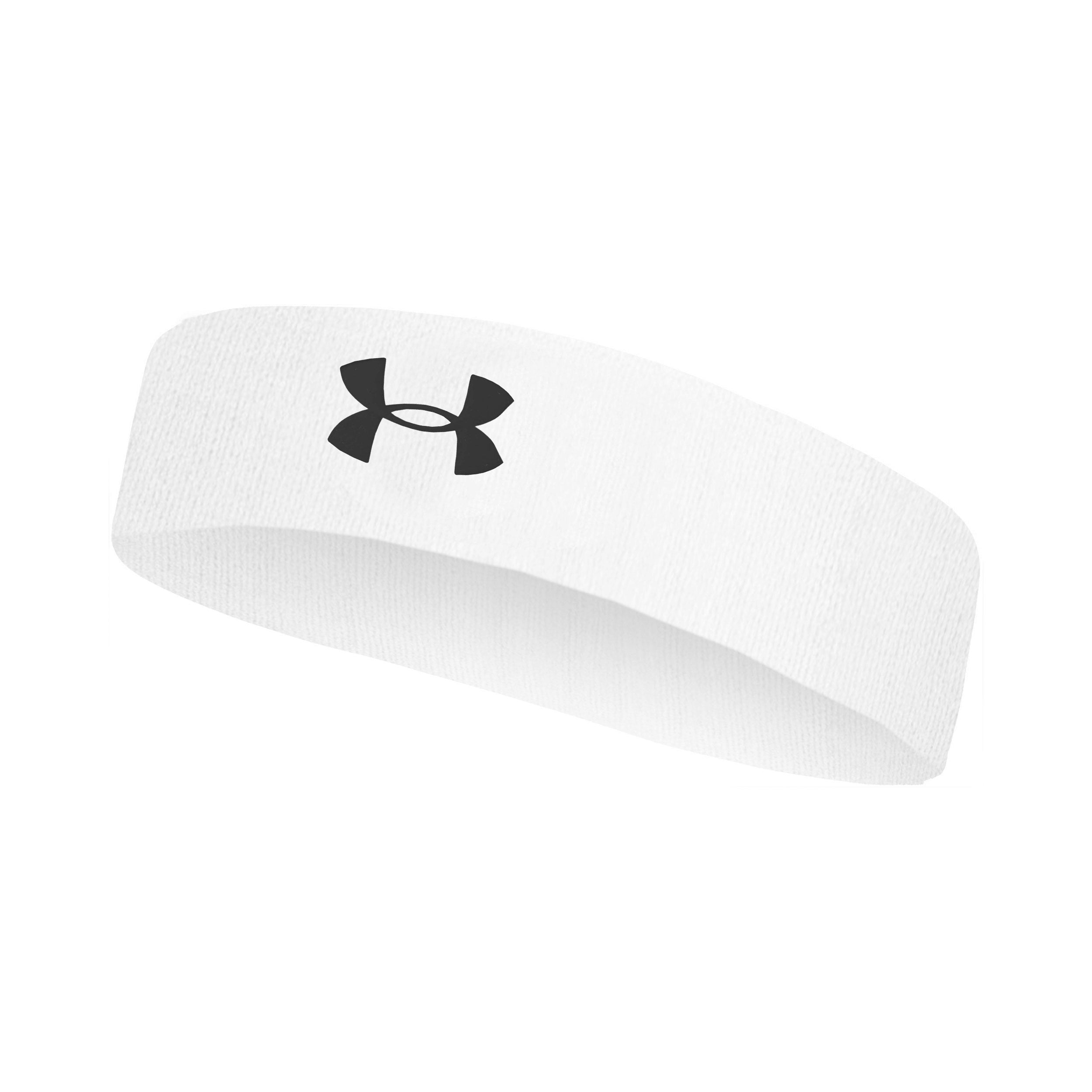 Under Armour Performance Headband-White,Black