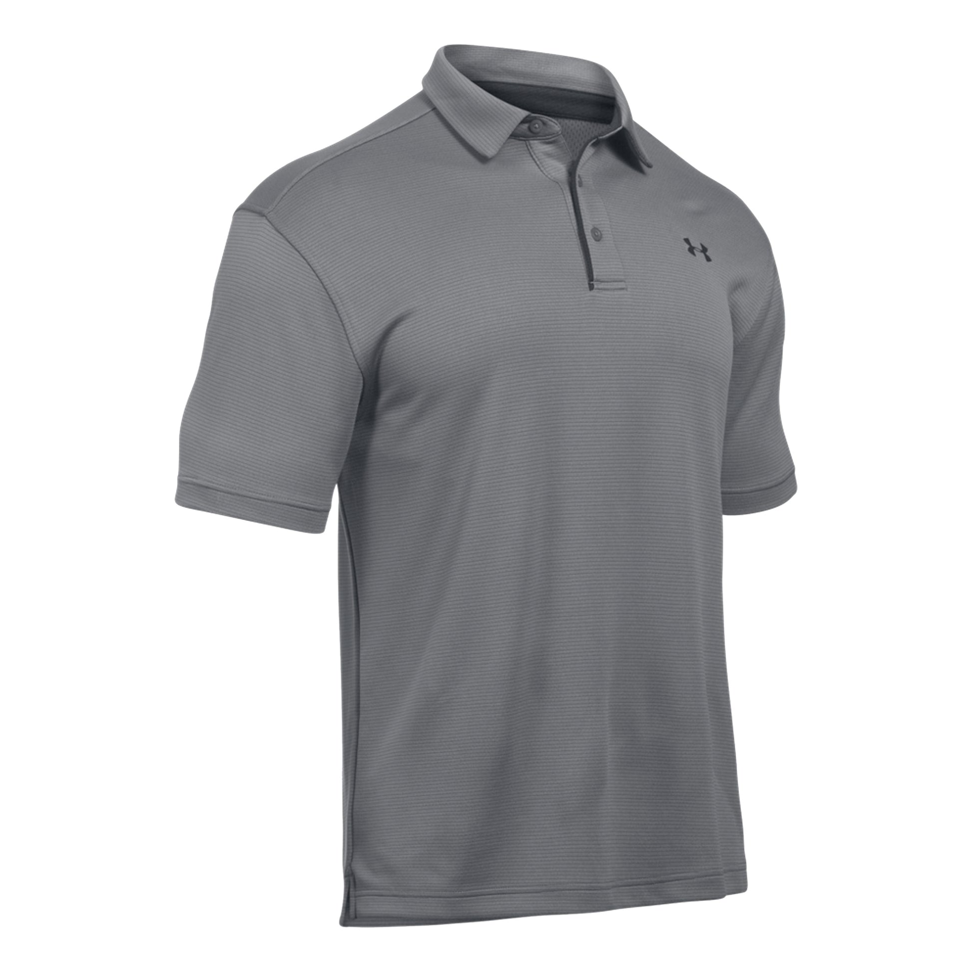Under Armour Tech Polo Herren-Grau,Schwarz
