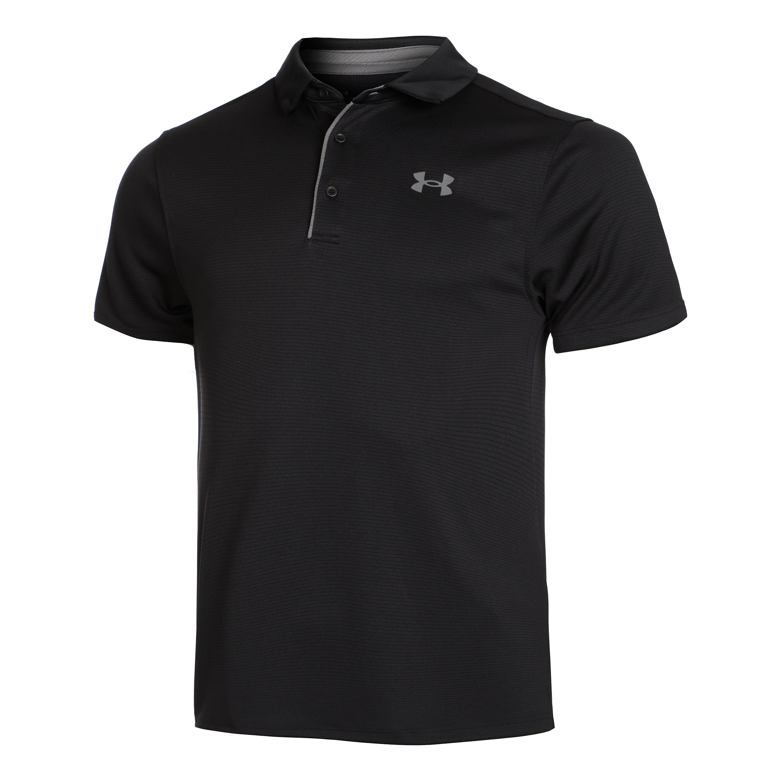 Under Armour Tech Polo Herren-Schwarz,Grau