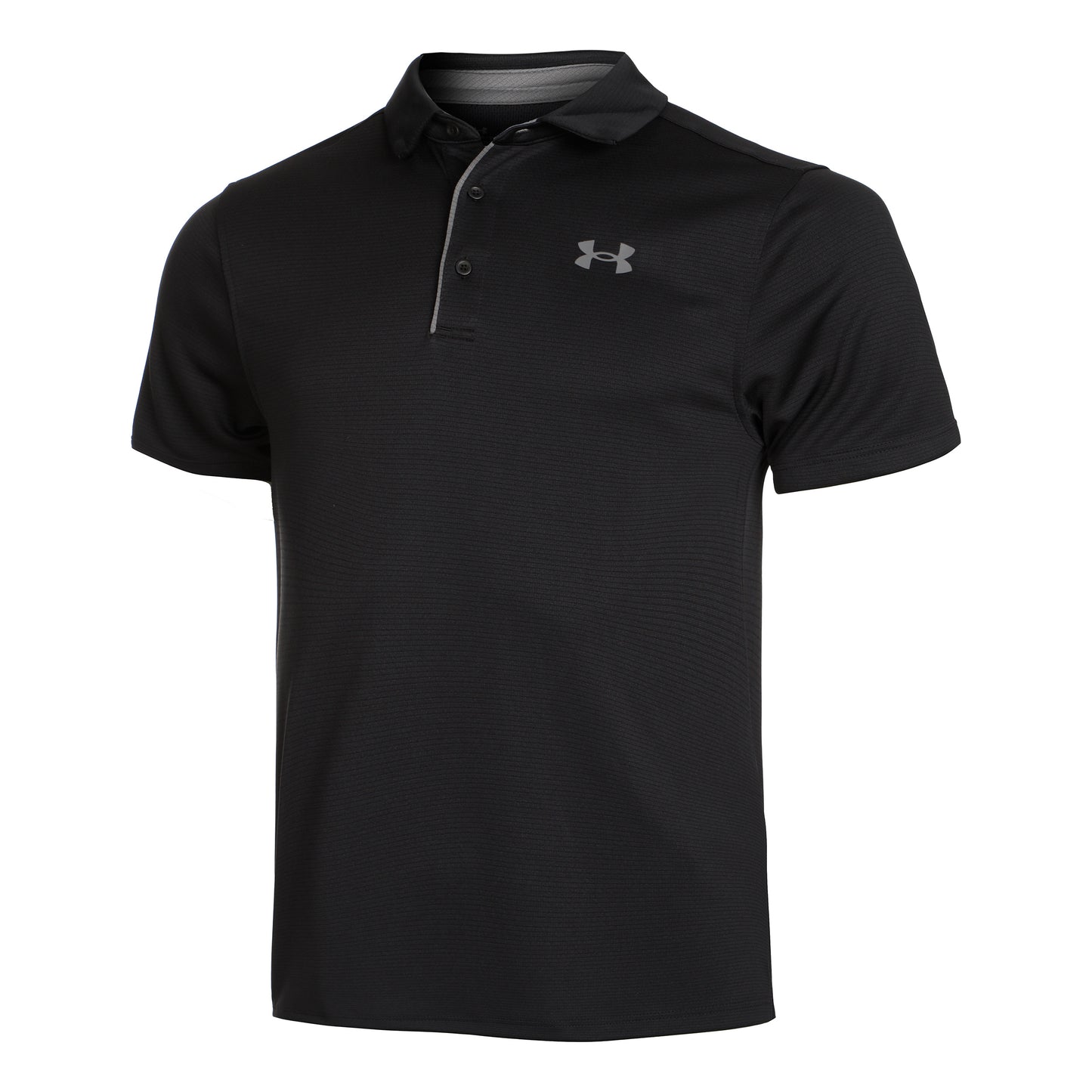 Under Armour Tech Polo Herren-Schwarz,Grau